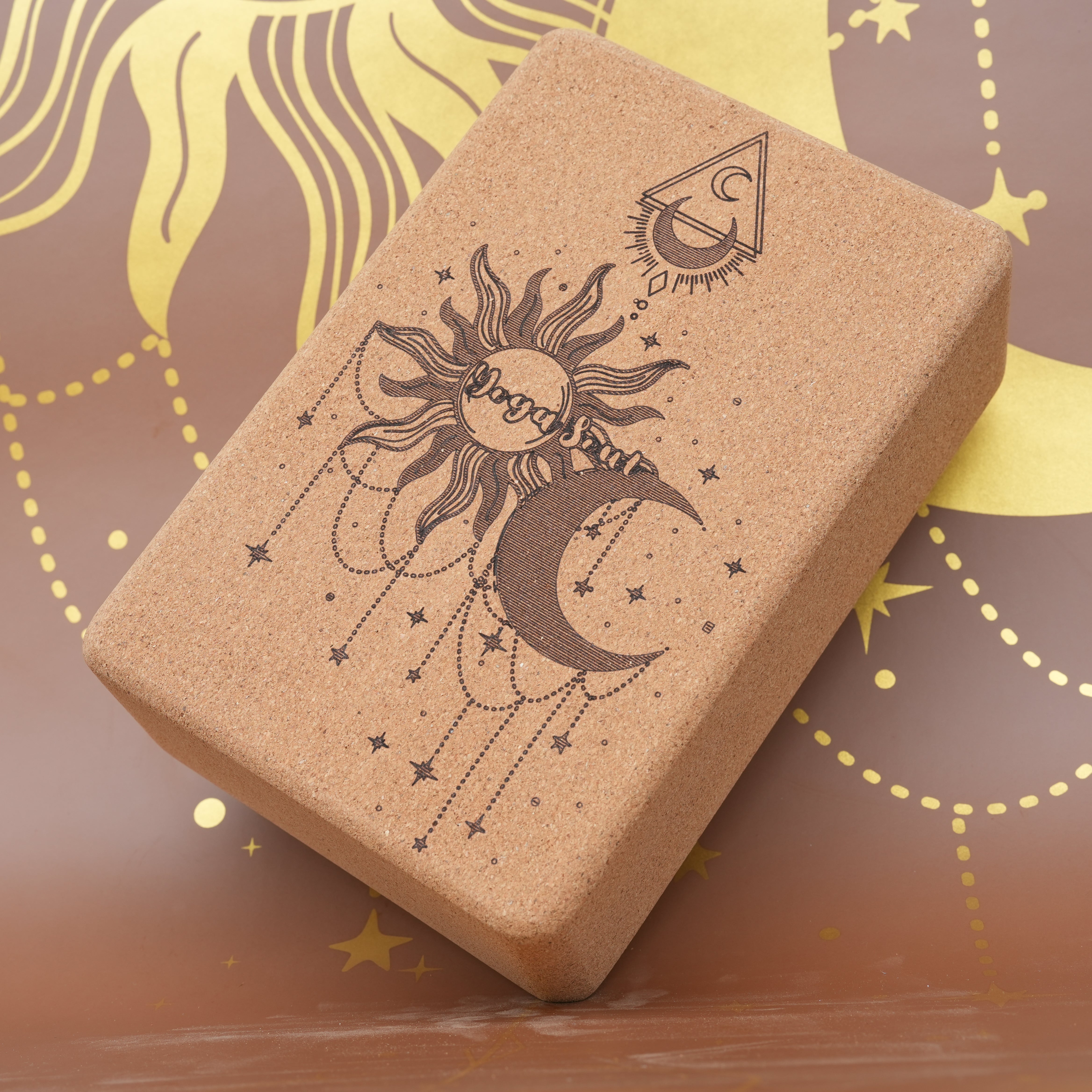 Yoga Block | Sun and Moon