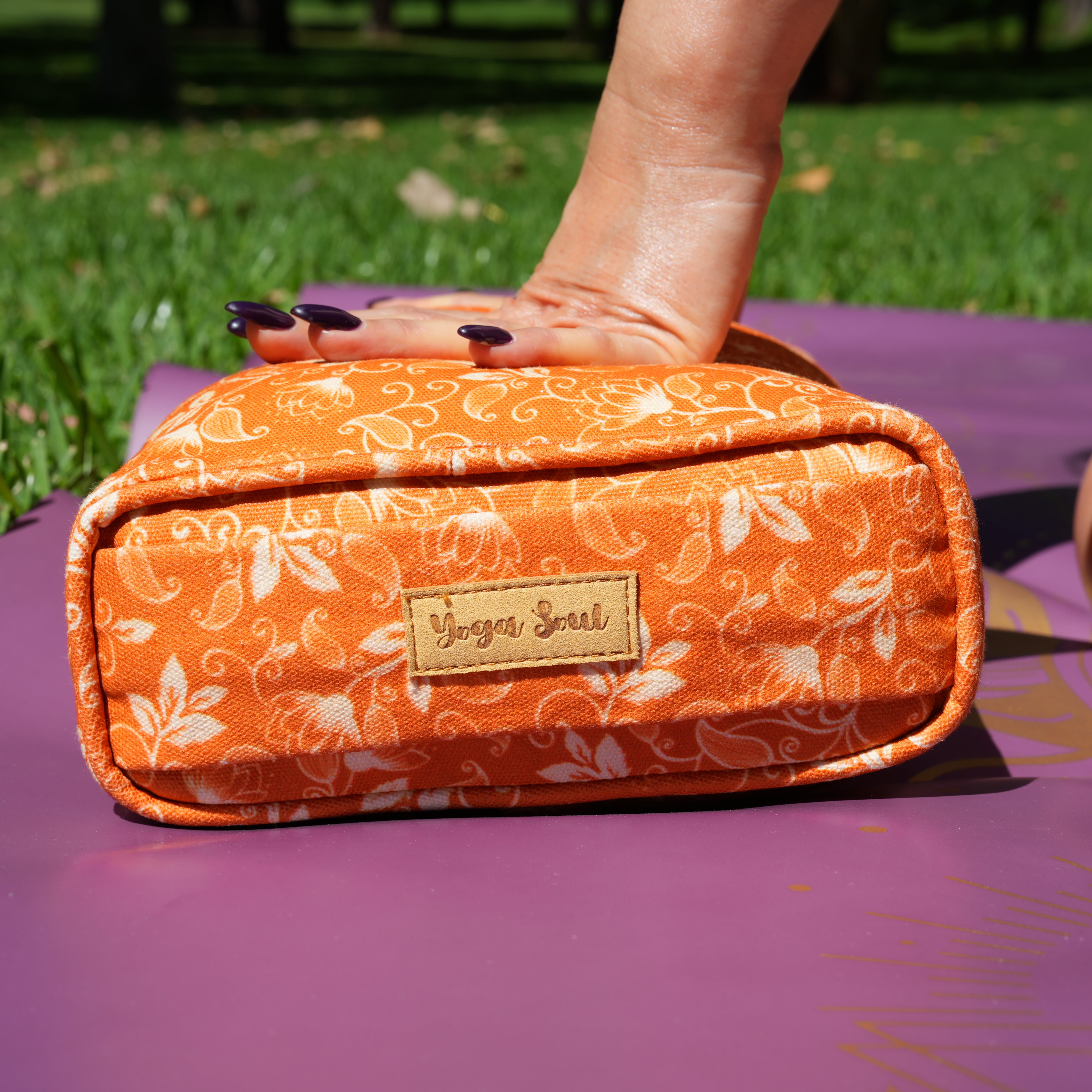 Travel Yoga Pillow | Shanti Lotus | Sunset