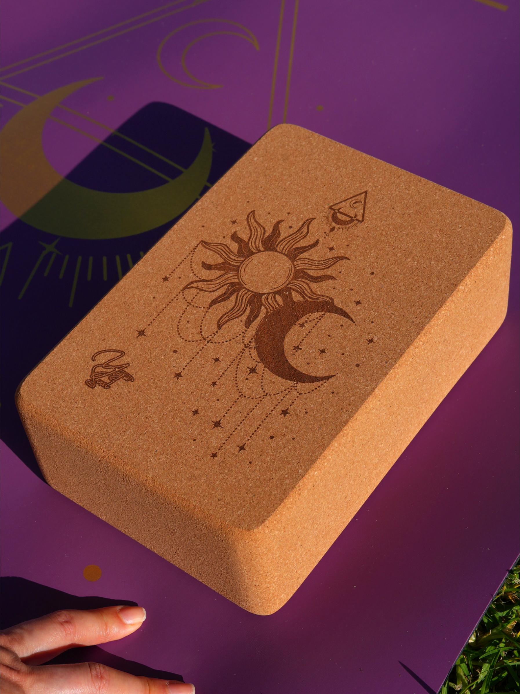 Yoga Block | Sun and Moon