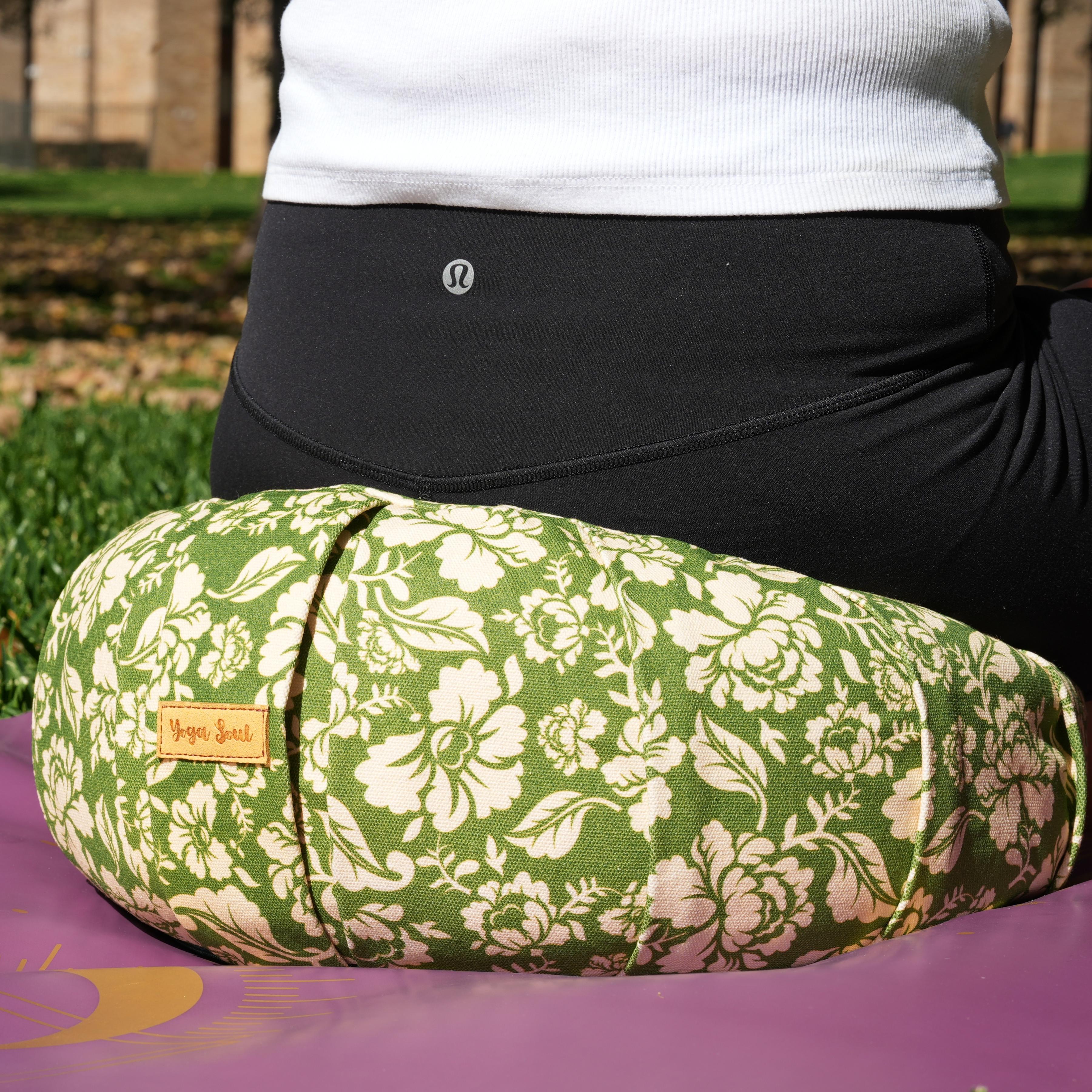 ZAFU Meditation Cushion | Ananda Rose | Olive