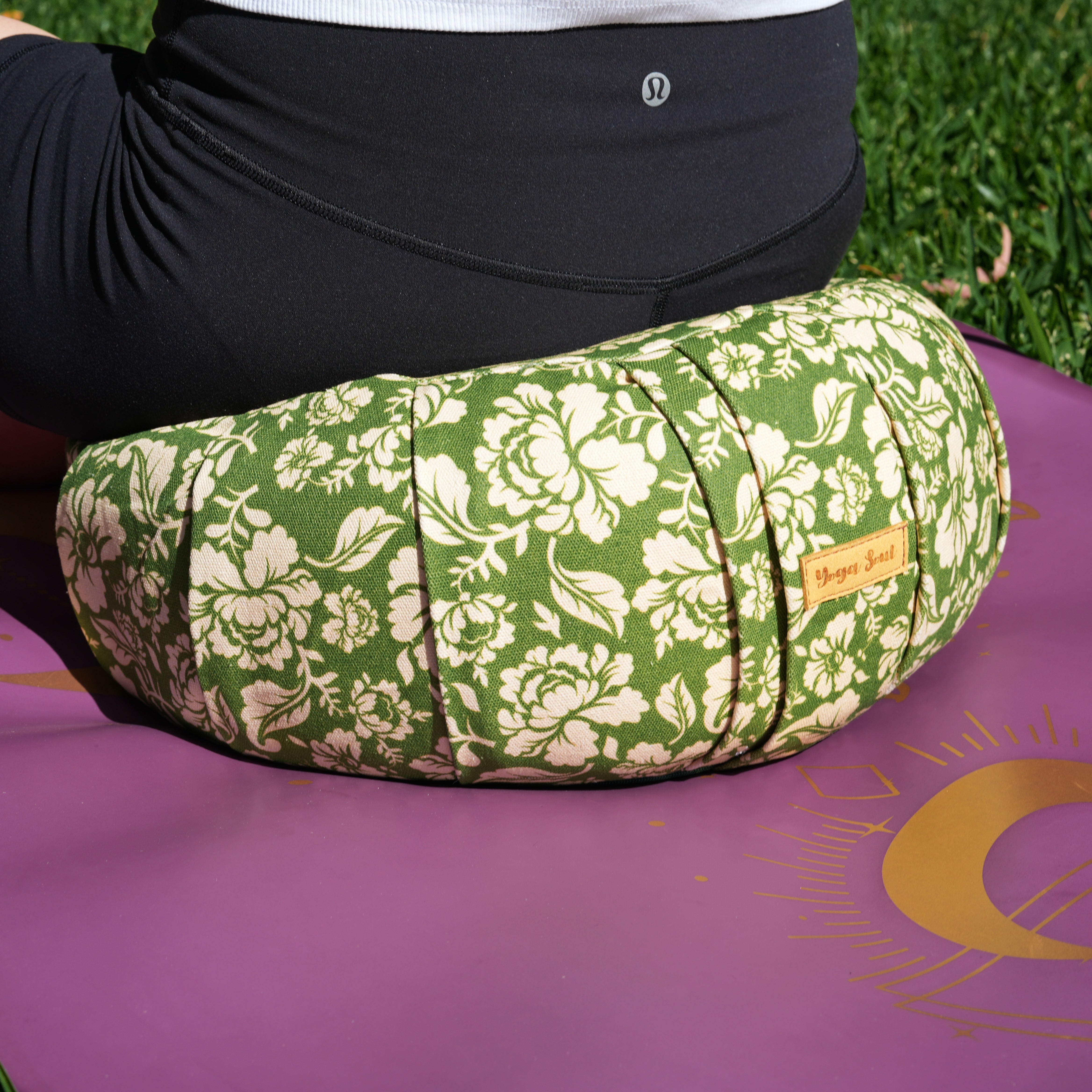 ZAFU Meditation Cushion | Ananda Rose | Olive