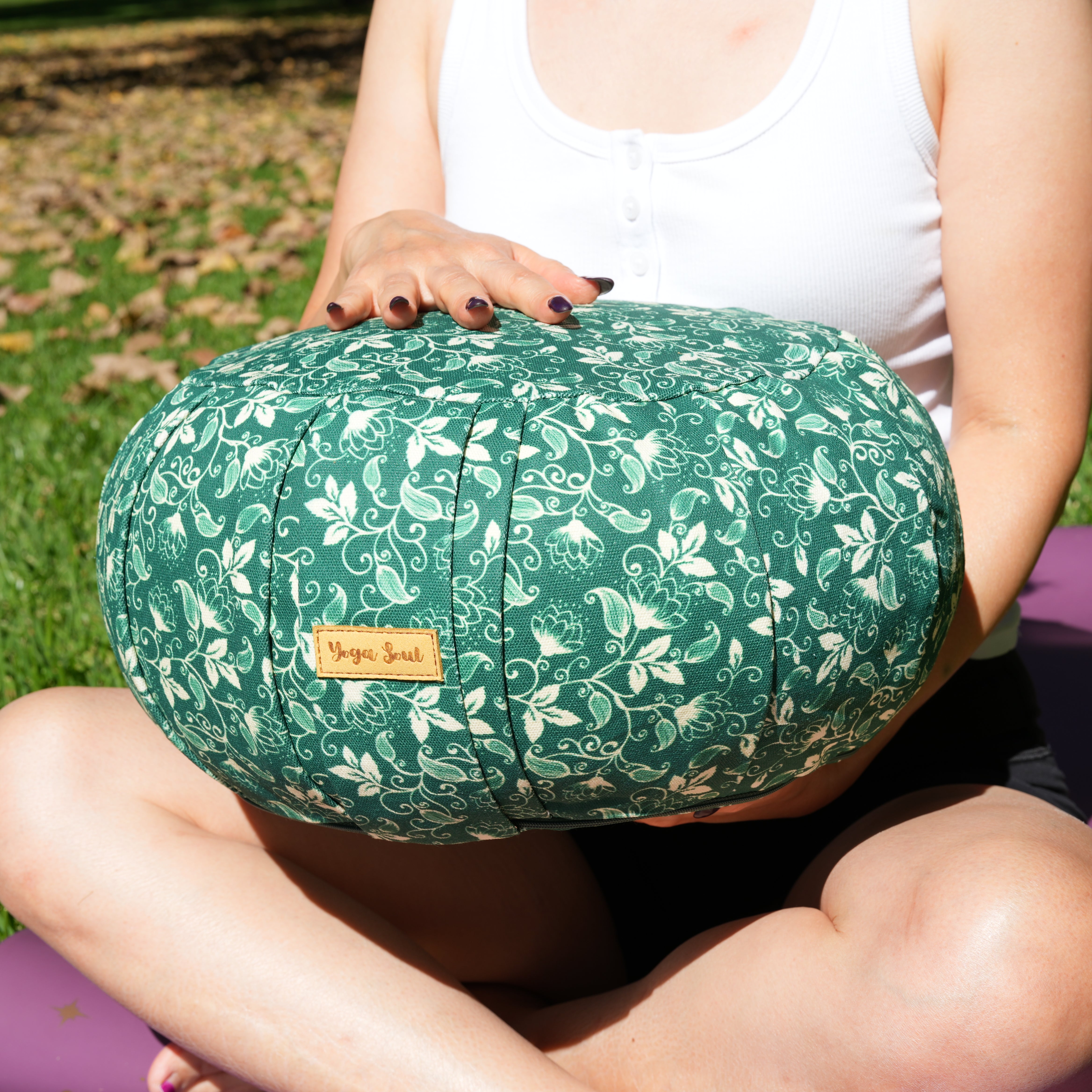 ZAFU Meditation Cushion | Shanti Lotus | Forrest