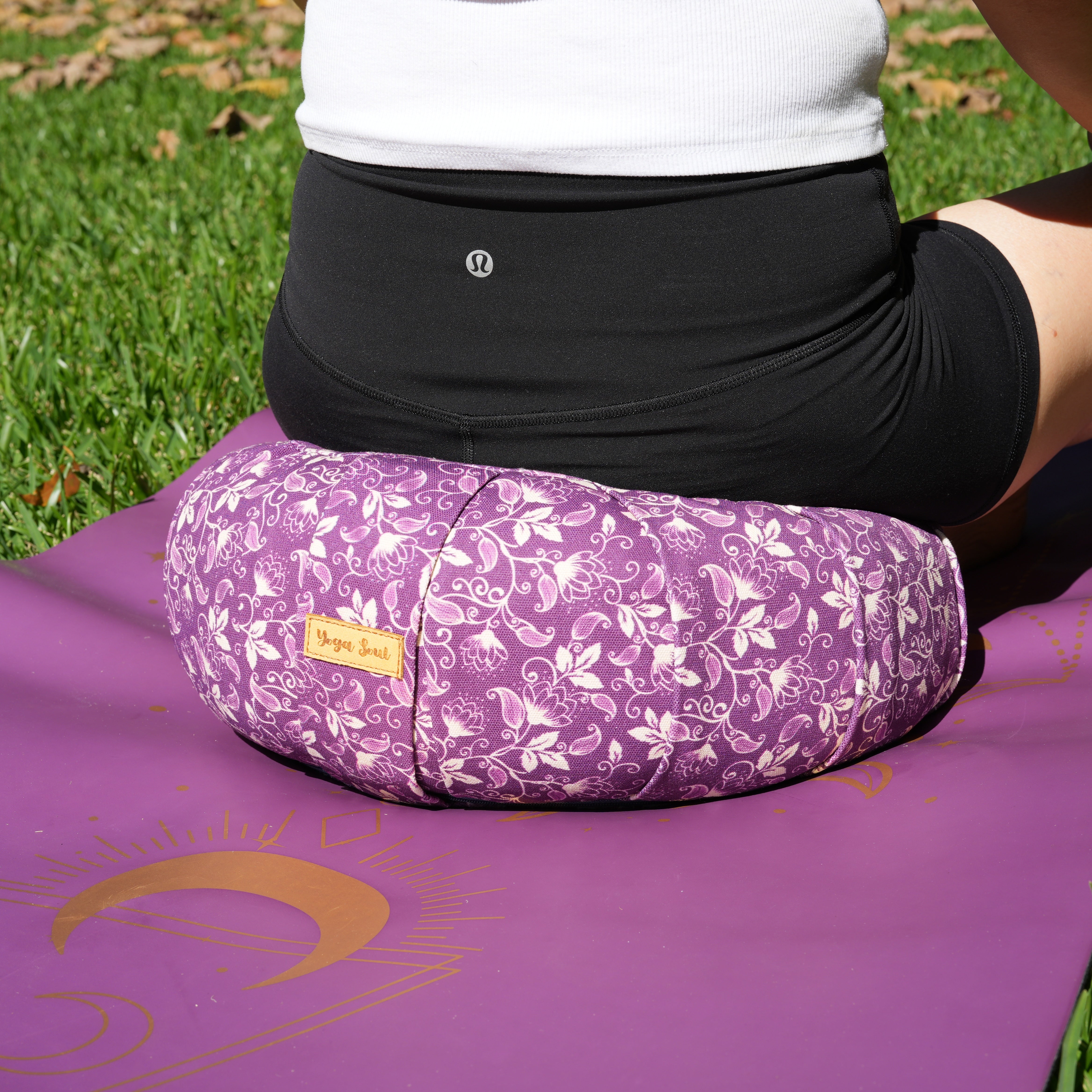 ZAFU Meditation Cushion | Shanti Lotus | Violet