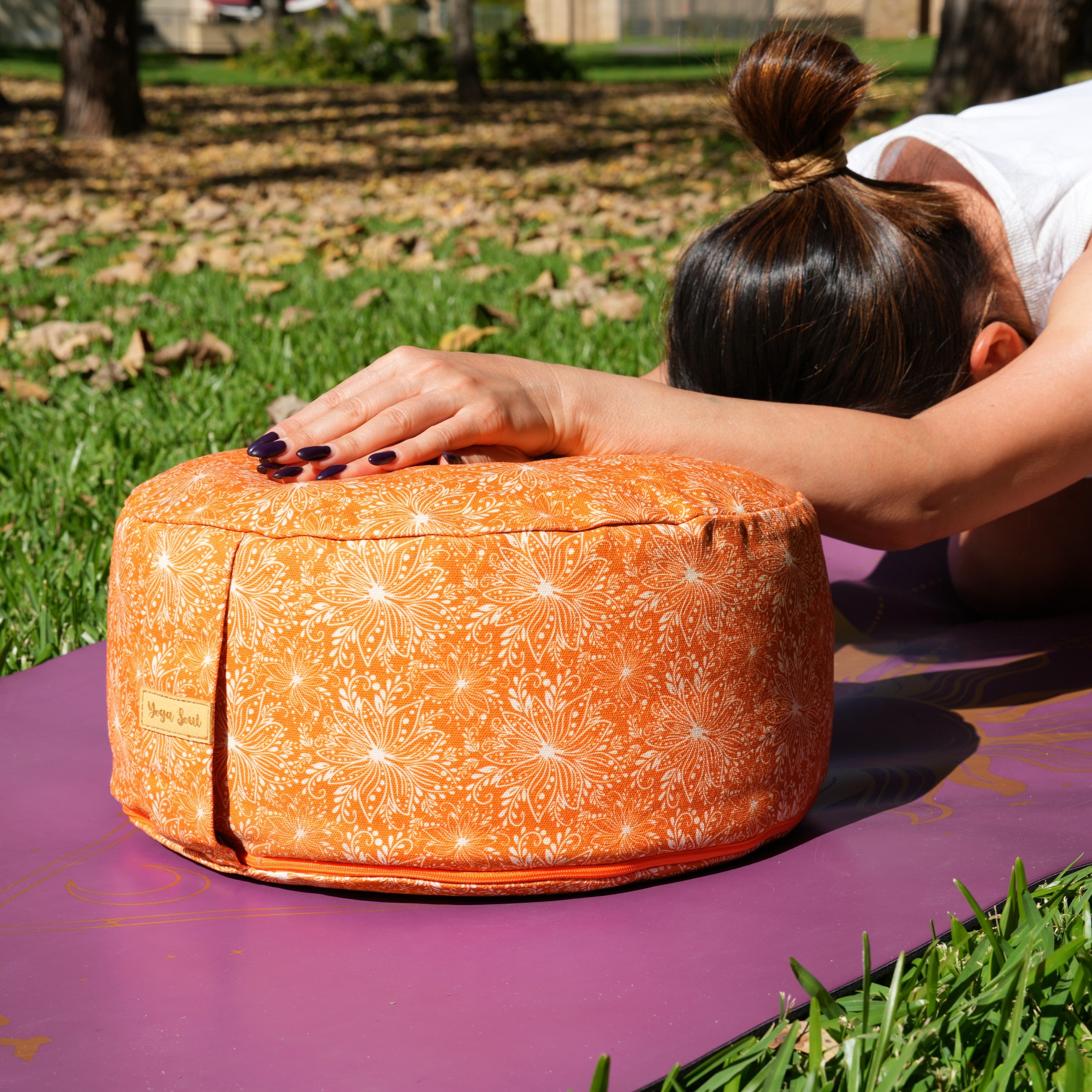 RONDO Meditation Cushion | Sattva Lotus | Earth