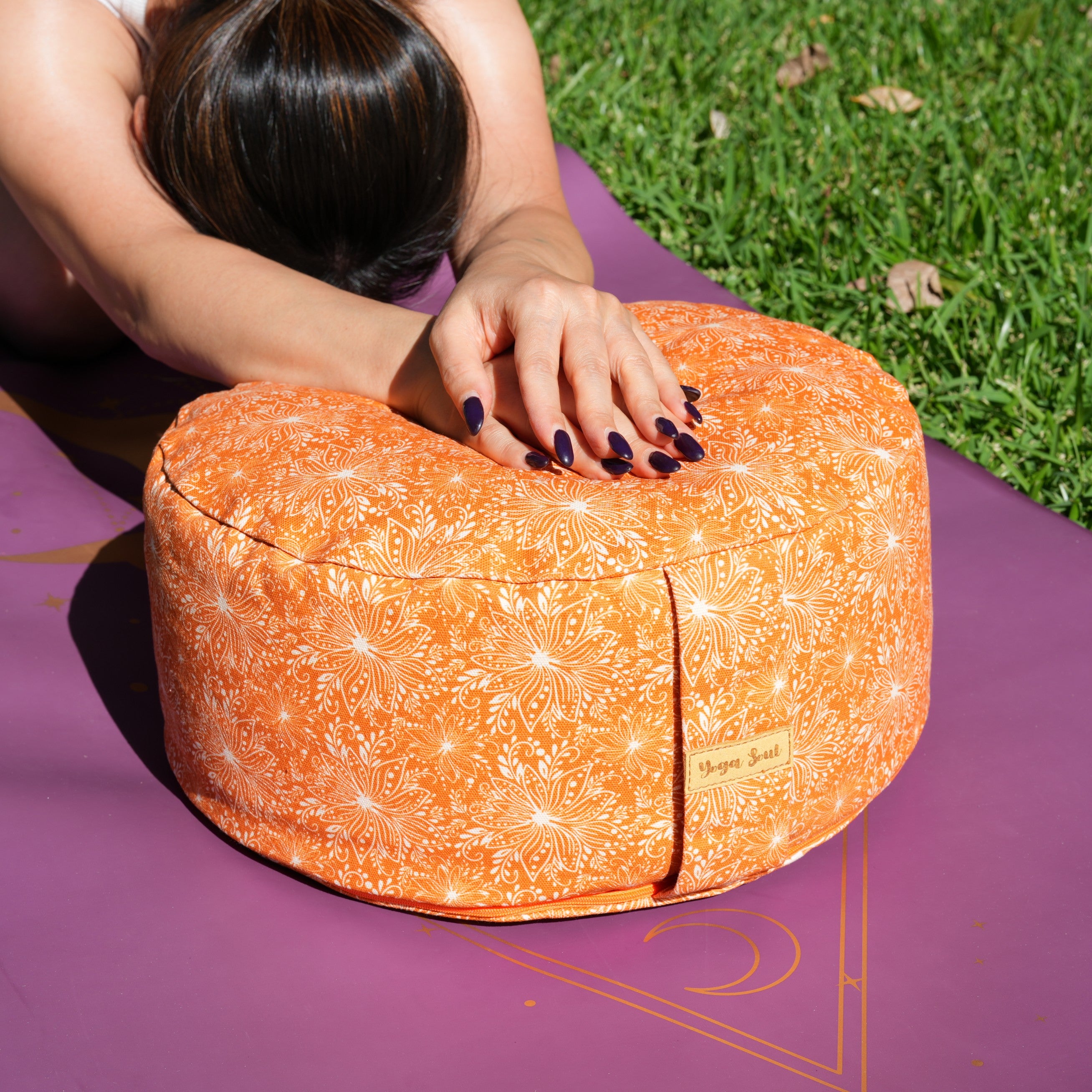 RONDO Meditation Cushion | Sattva Lotus | Earth