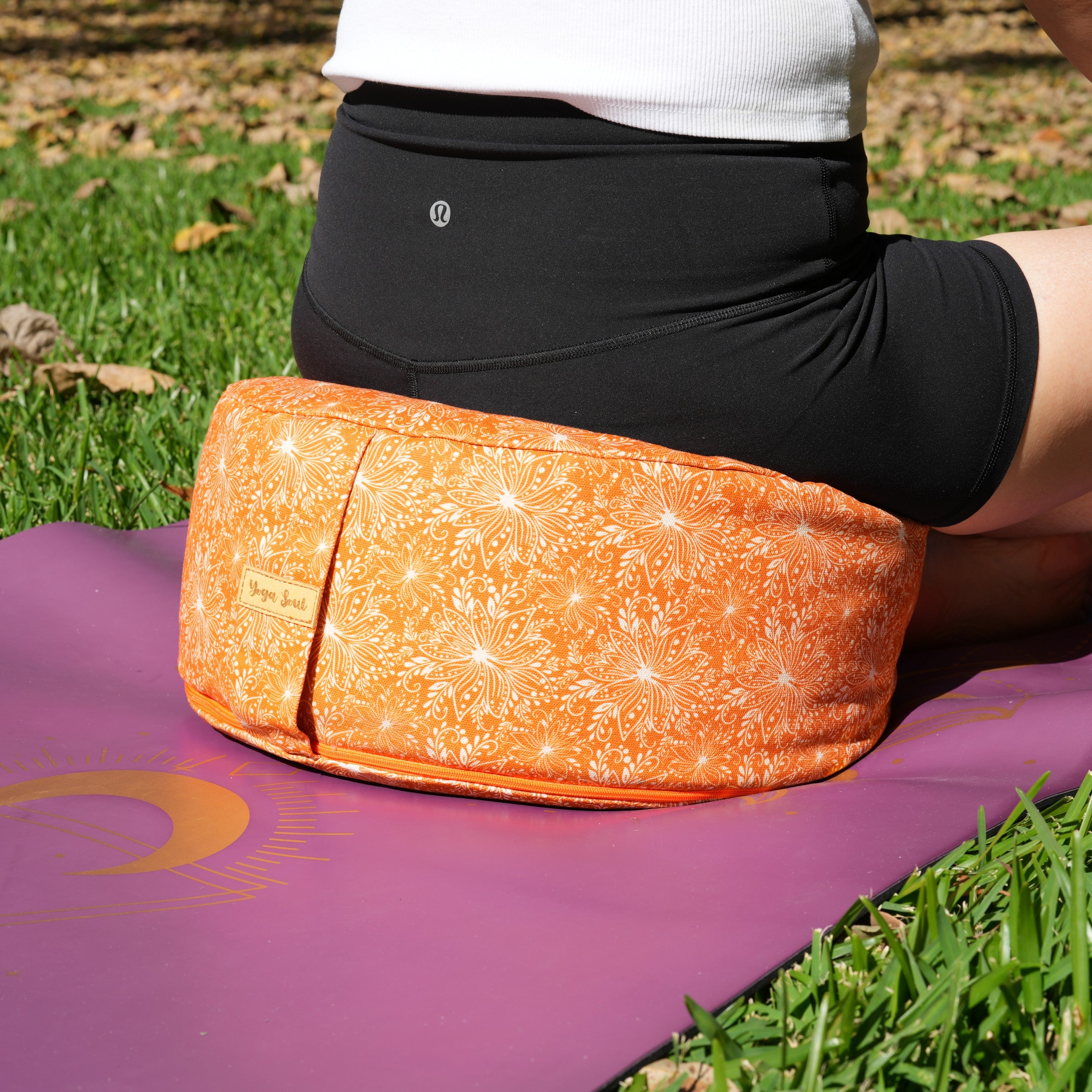 RONDO Meditation Cushion | Sattva Lotus | Earth