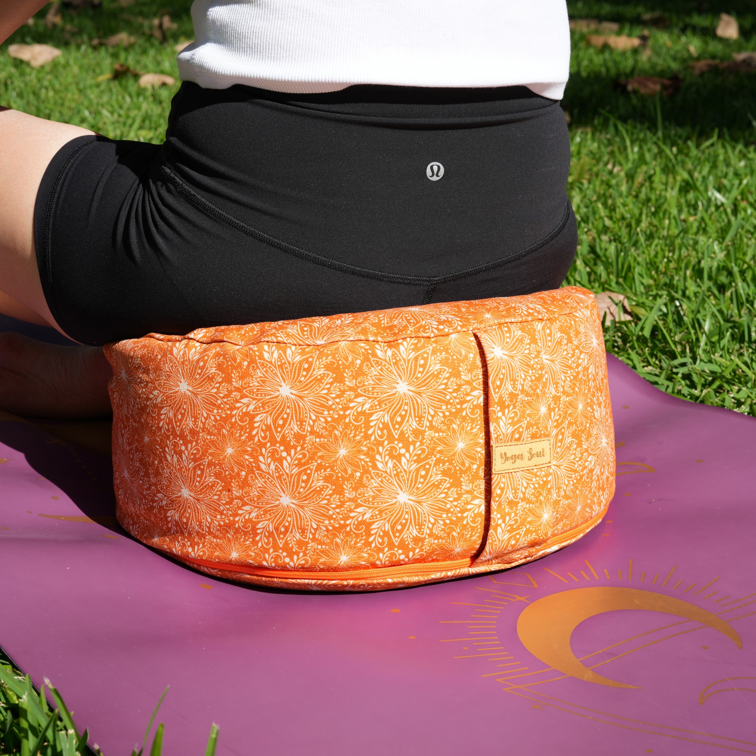 RONDO Meditation Cushion | Sattva Lotus | Earth