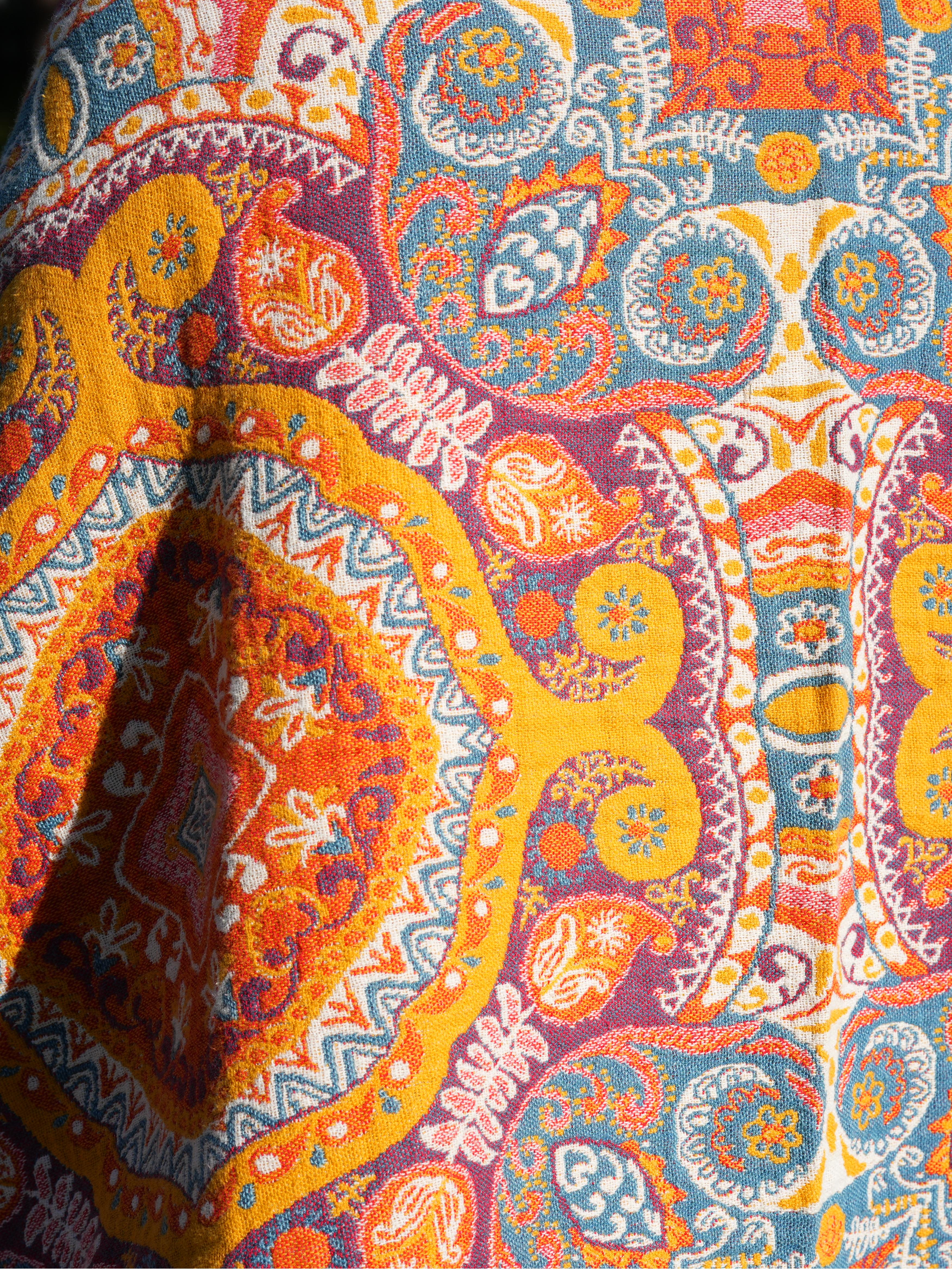 Travel Yoga Blanket | Paisley