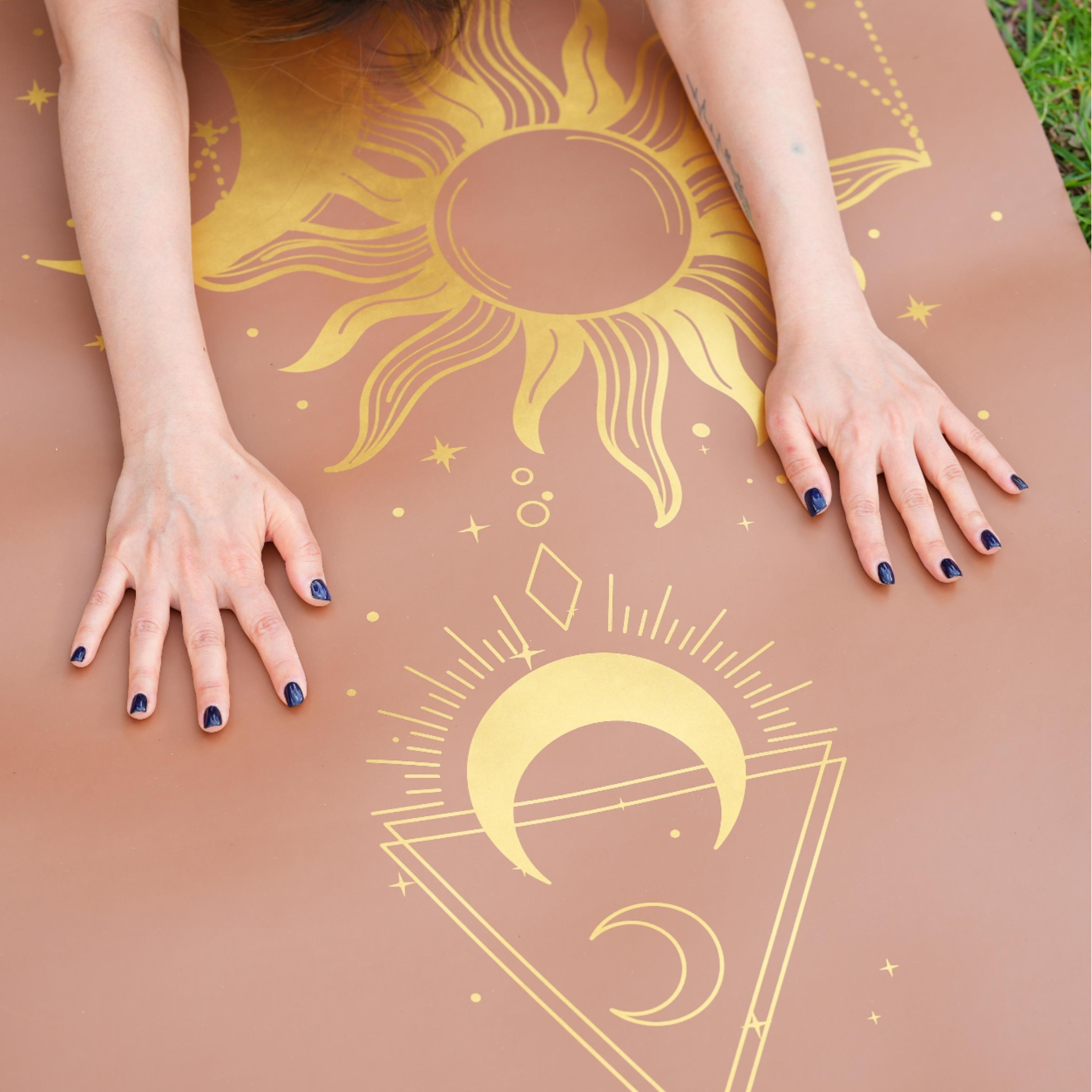 PowerPro Yoga Mat | Sand + Strap