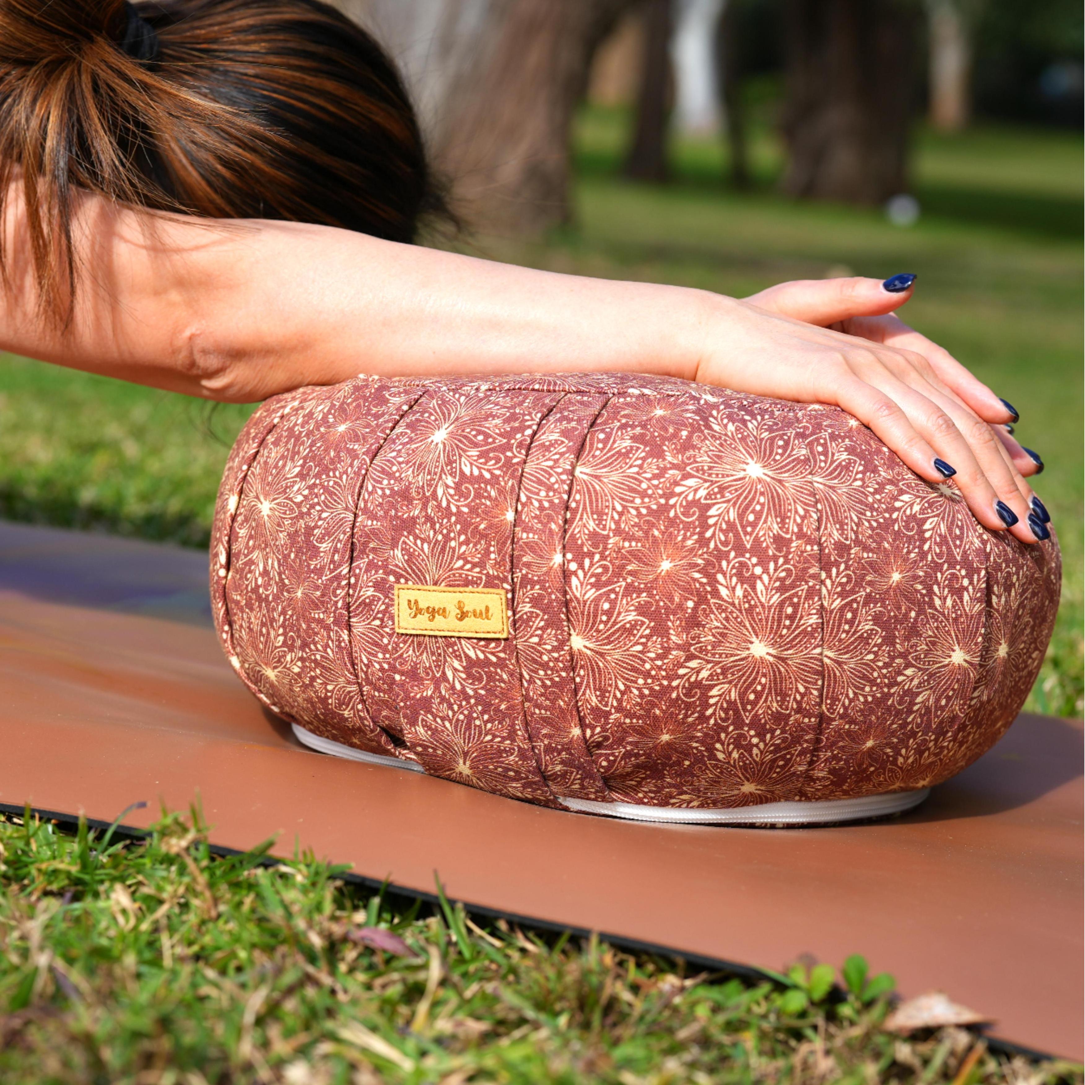 ZAFU Meditation Cushion | Lotus | Chocolate