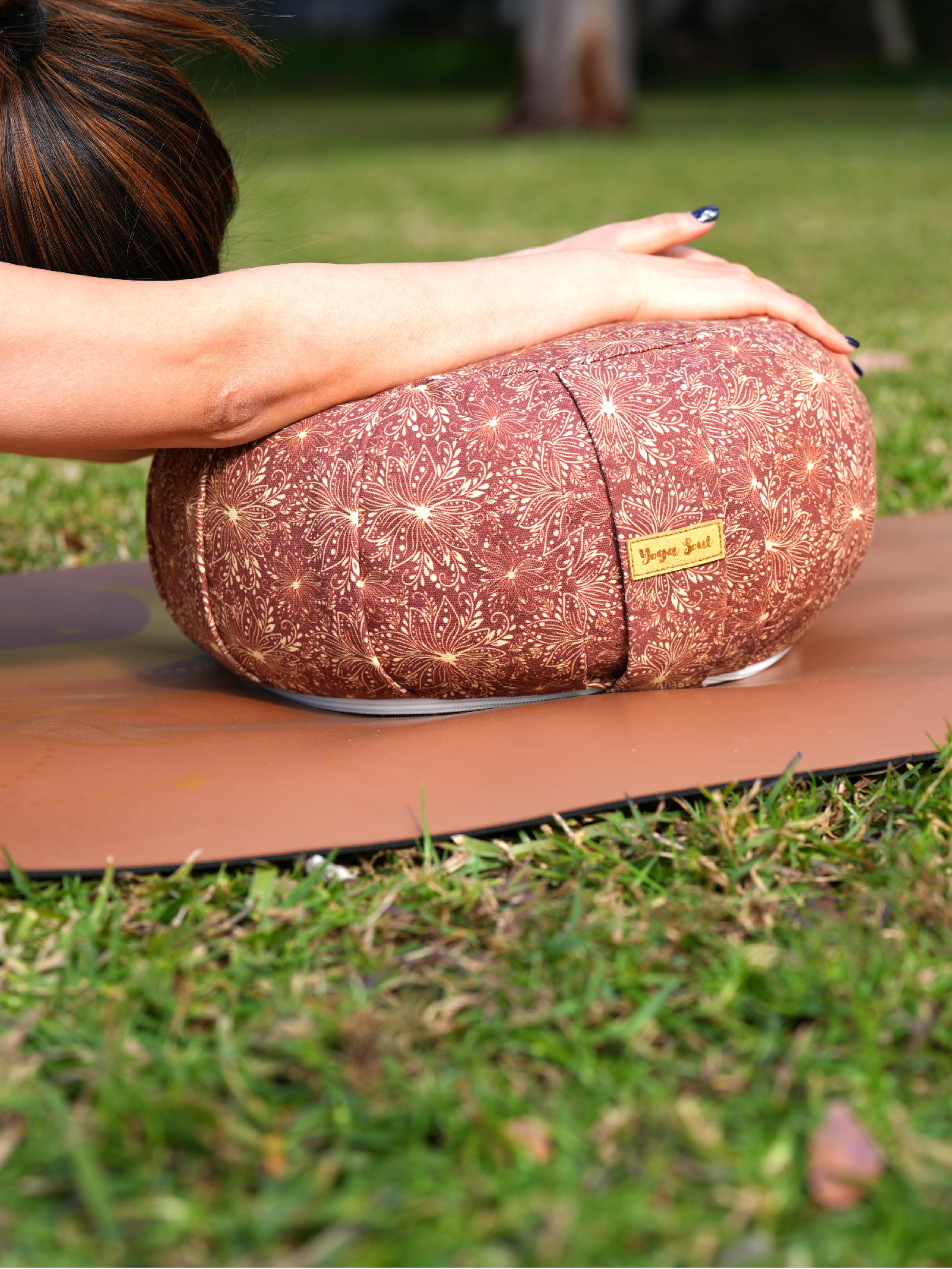 ZAFU Meditation Cushion | Lotus | Chocolate