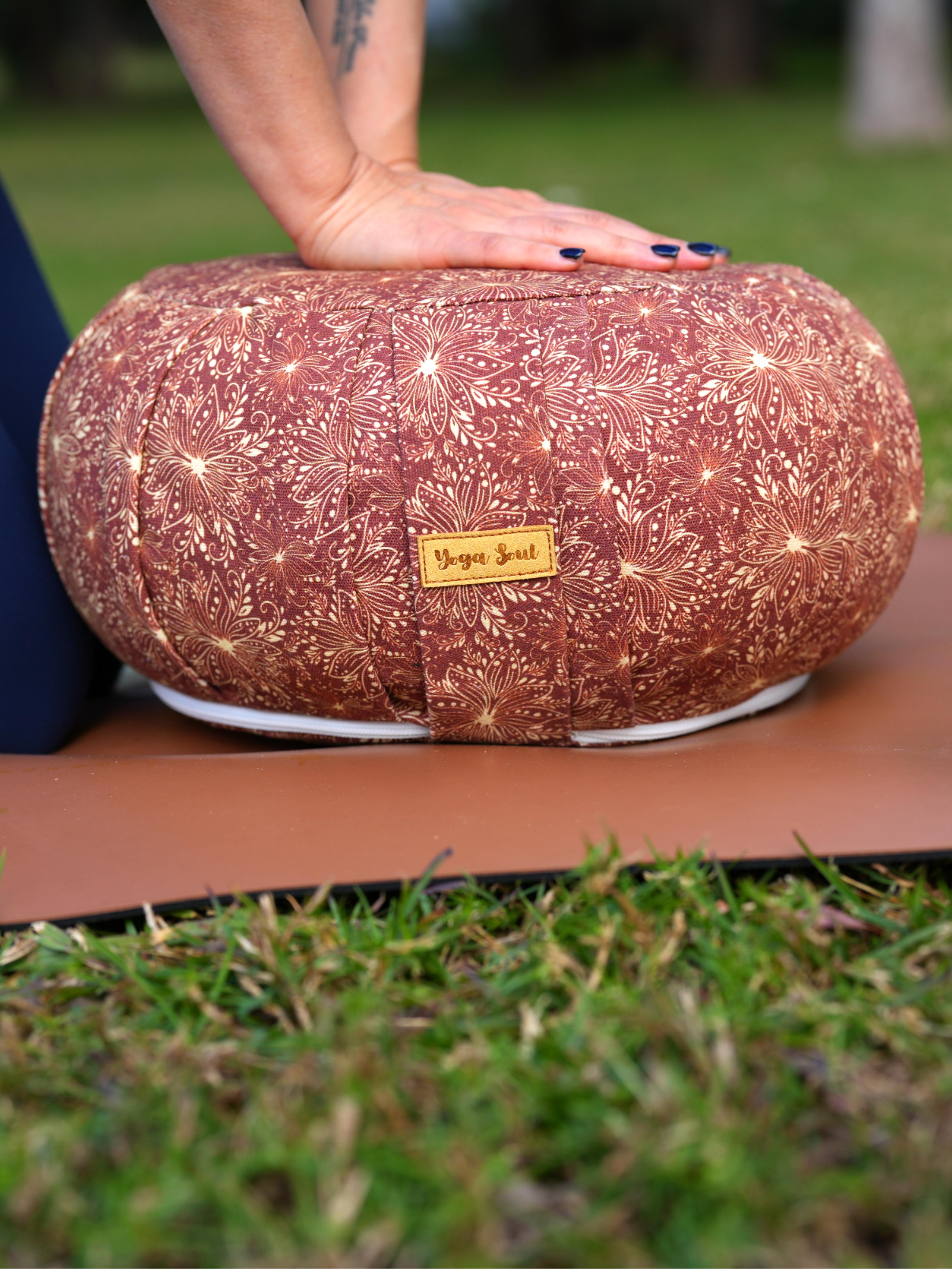 ZAFU Meditation Cushion | Lotus | Chocolate