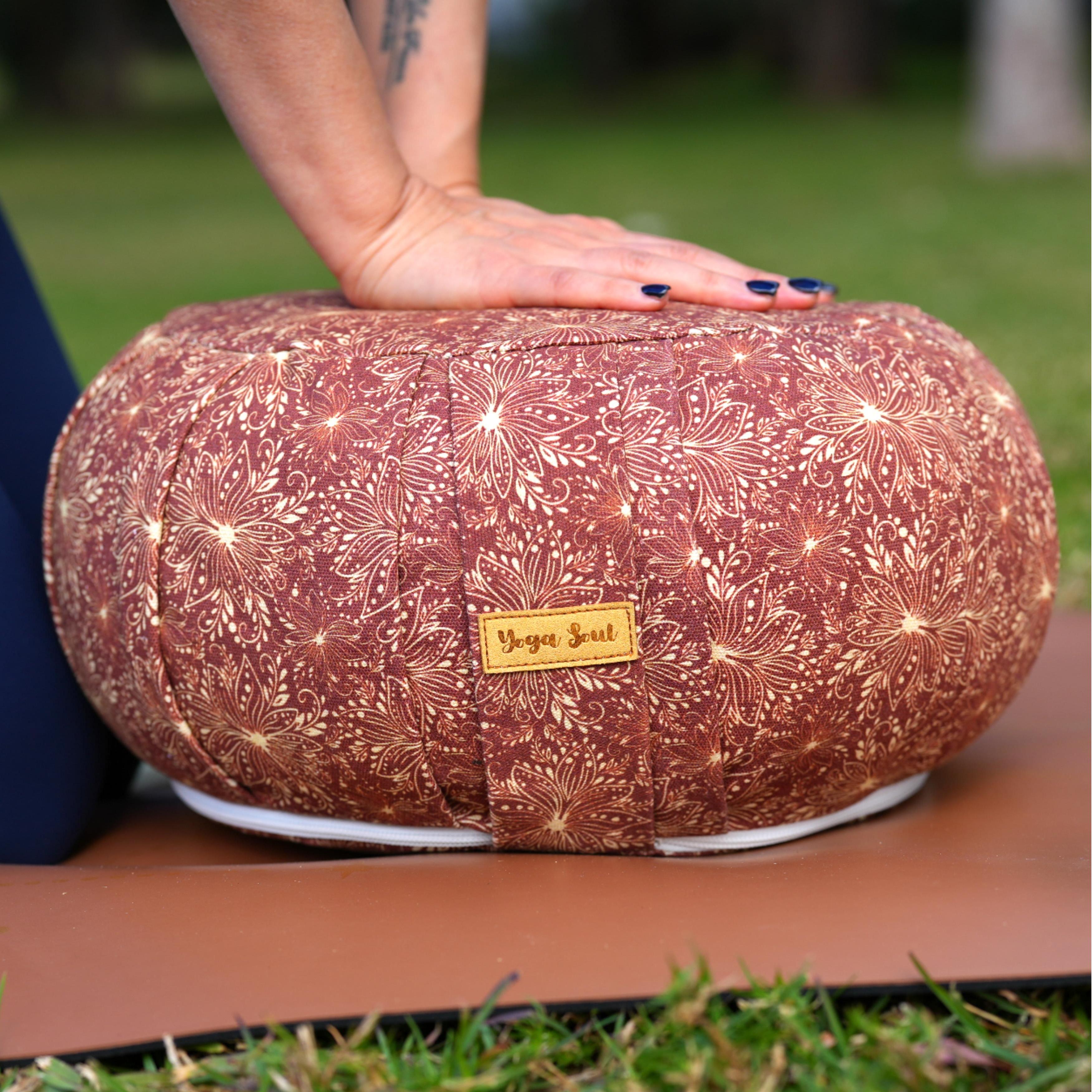 ZAFU Meditation Cushion | Lotus | Chocolate