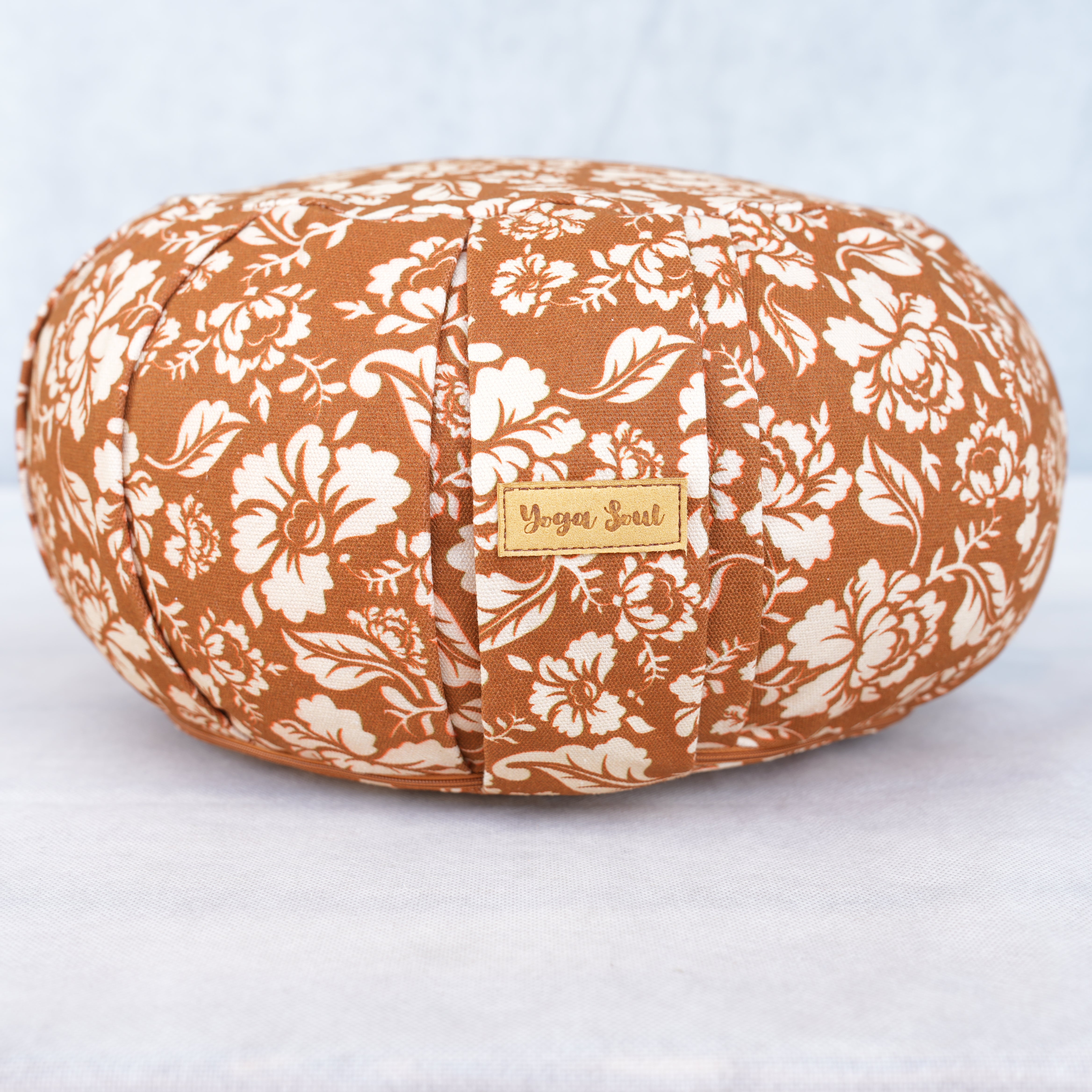 ZAFU Meditation Cushion | Ananda Rose | Bhumi Caramel