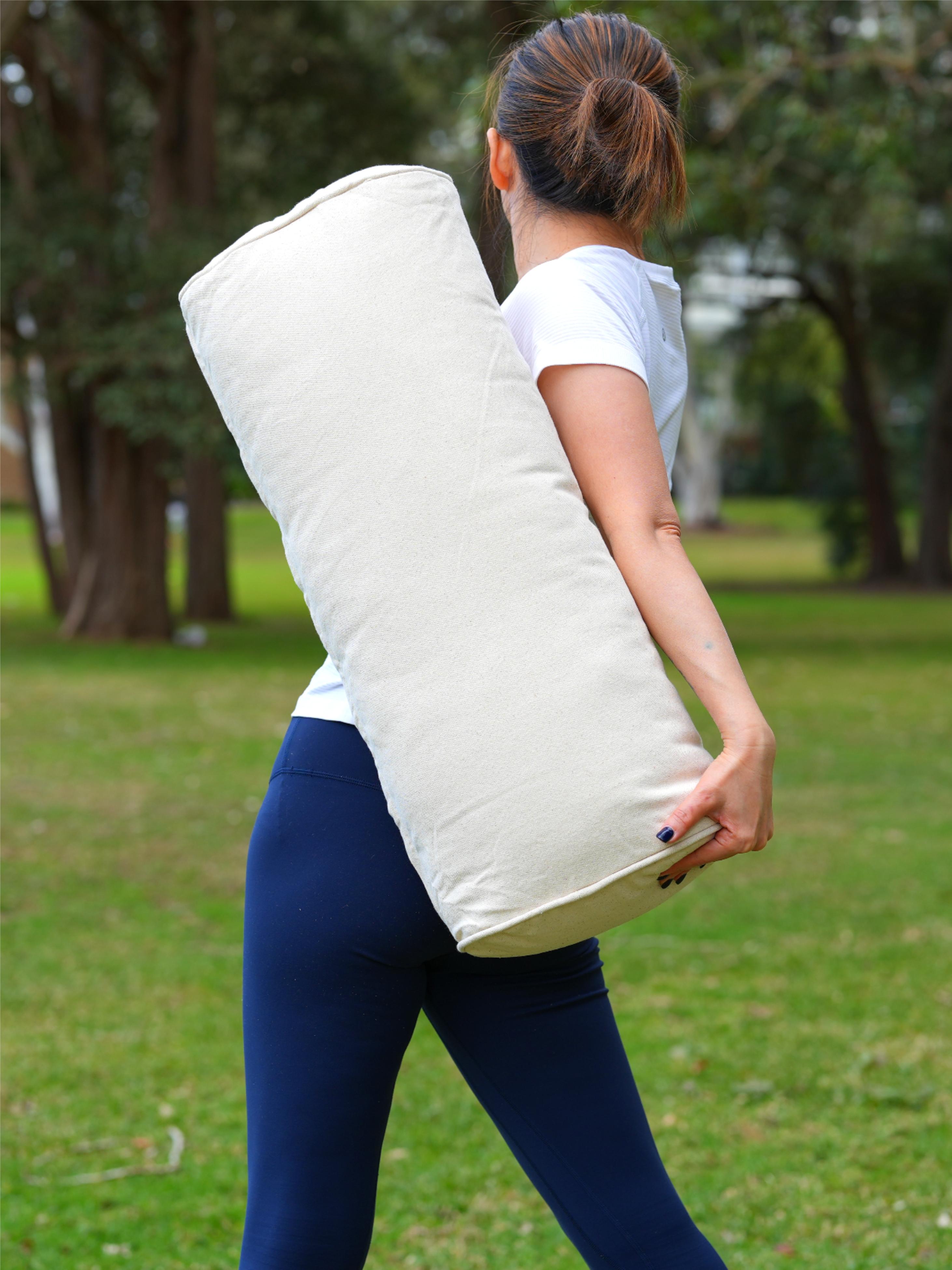 Oval Yoga Bolster | Pure | Purity
