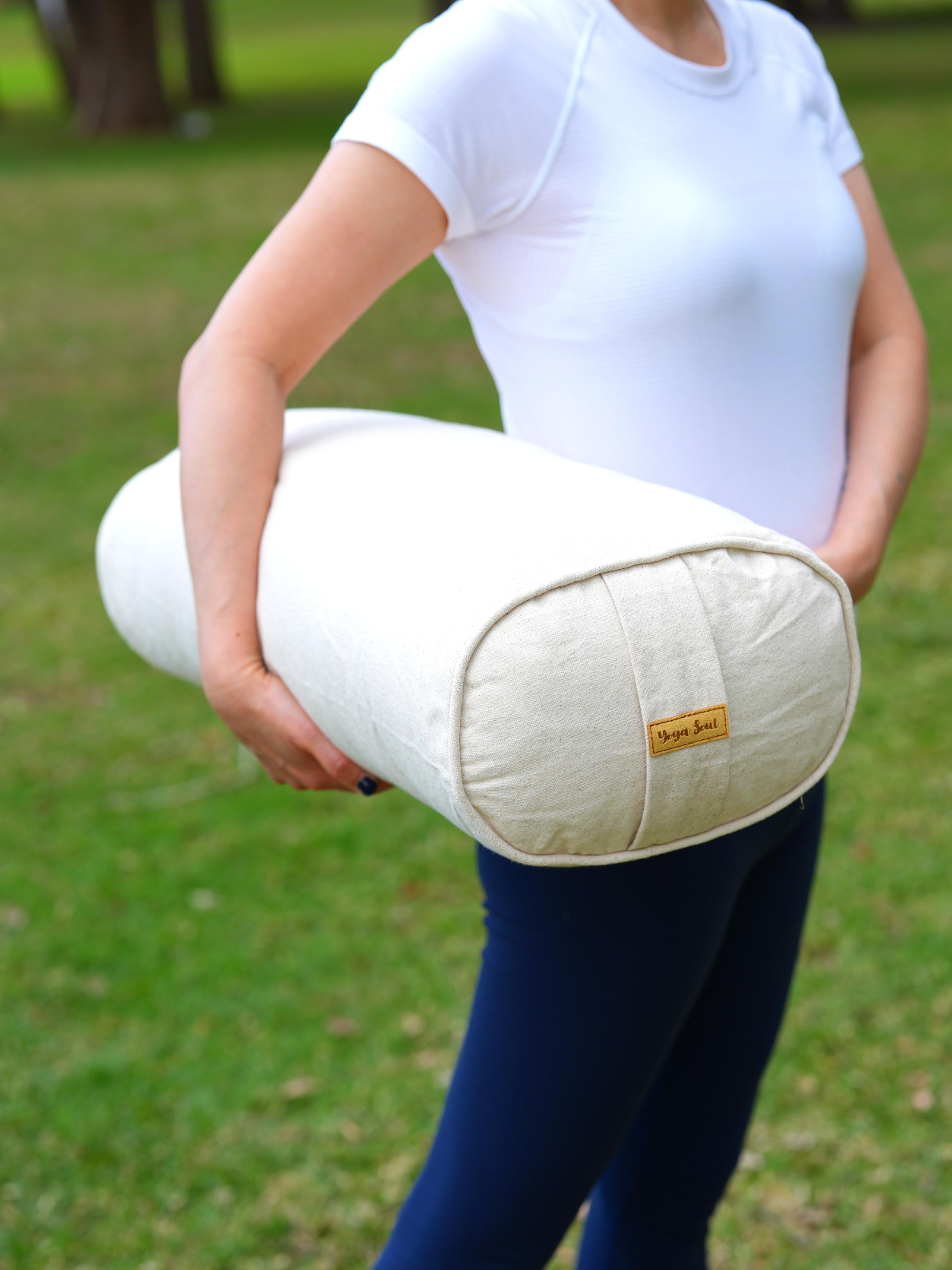 Oval Yoga Bolster | Pure | Purity