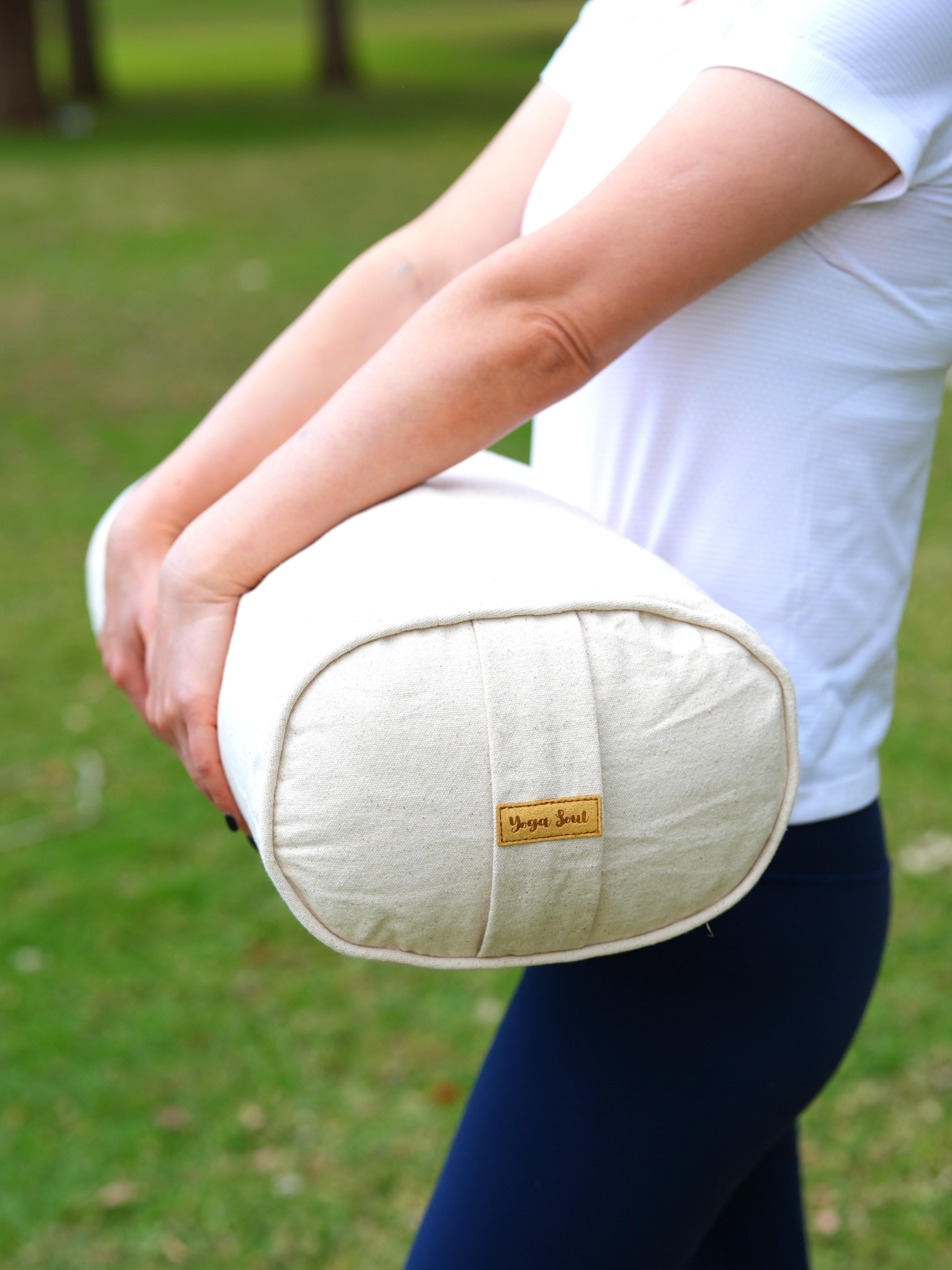 Oval Yoga Bolster | Pure | Purity