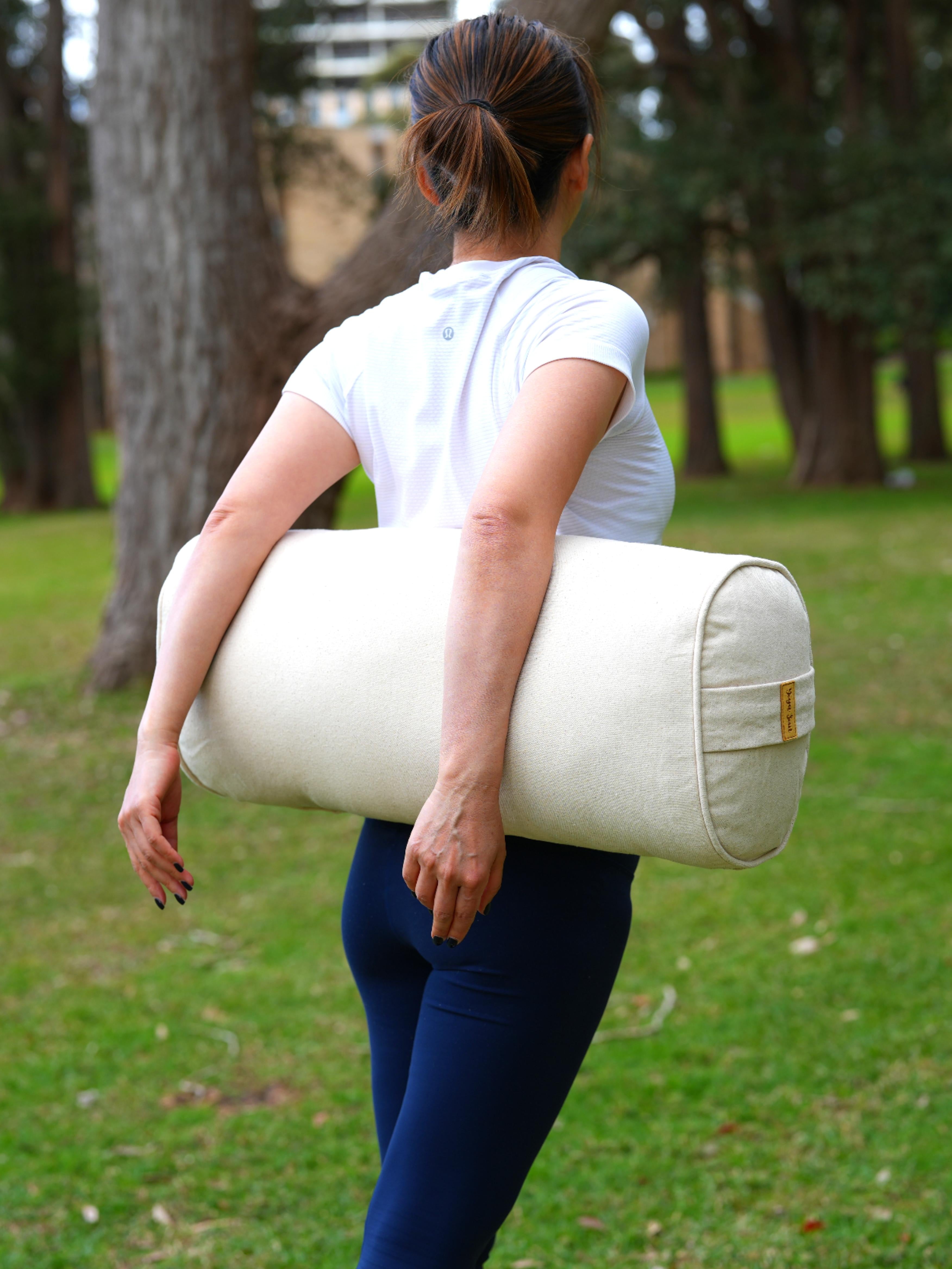 Oval Yoga Bolster | Pure | Purity