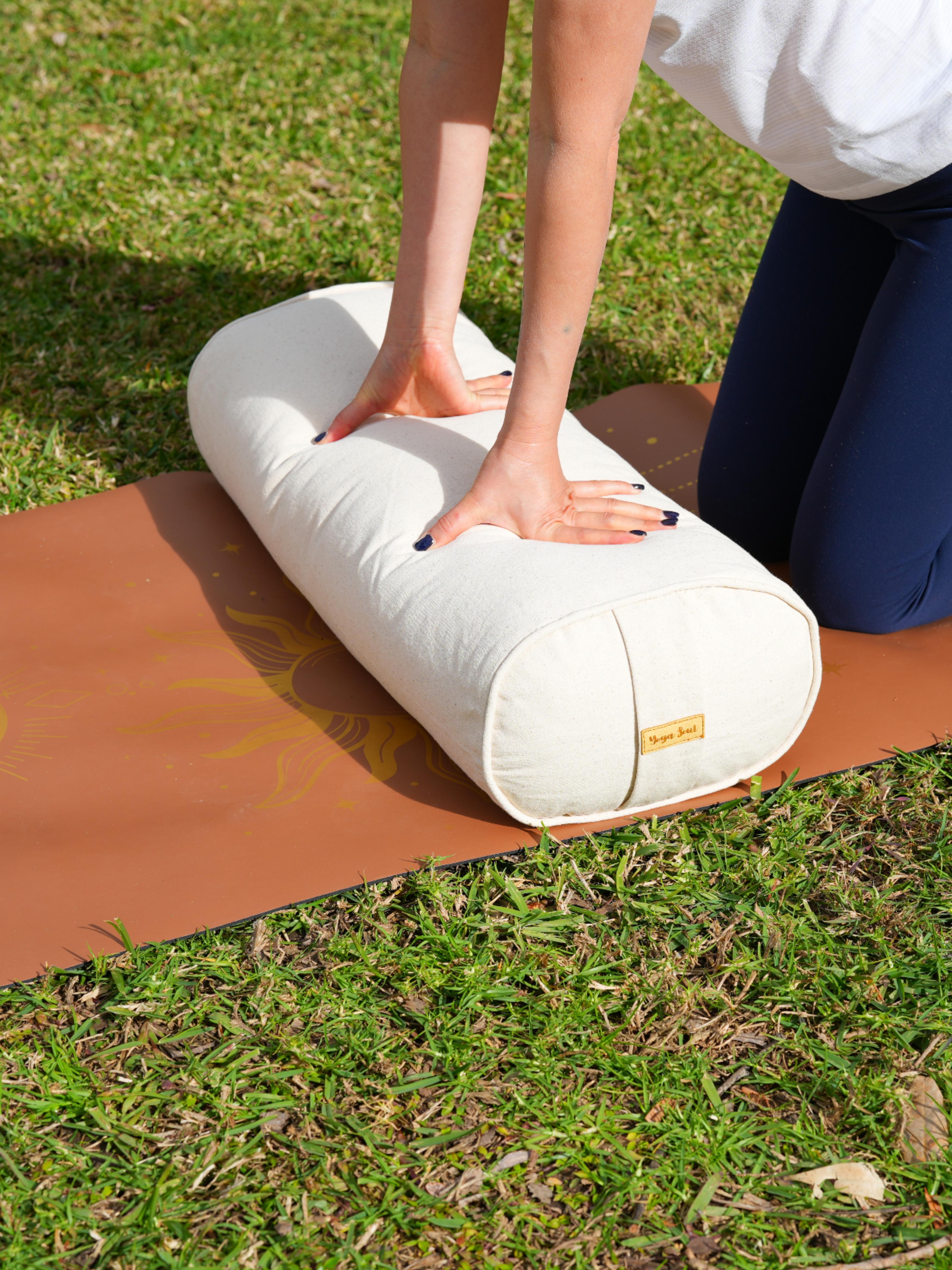 Oval Yoga Bolster | Pure | Purity