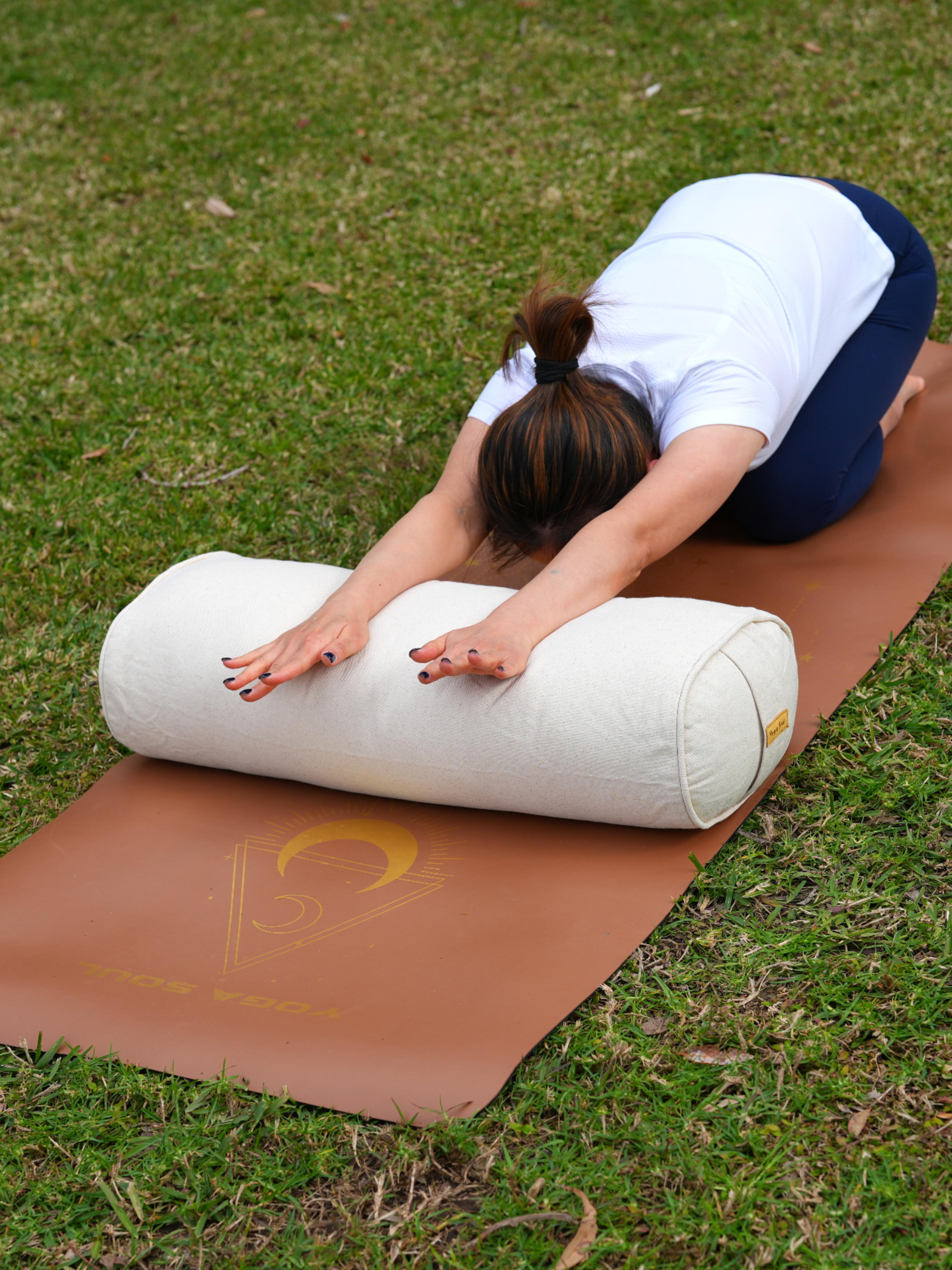 Oval Yoga Bolster | Pure | Purity