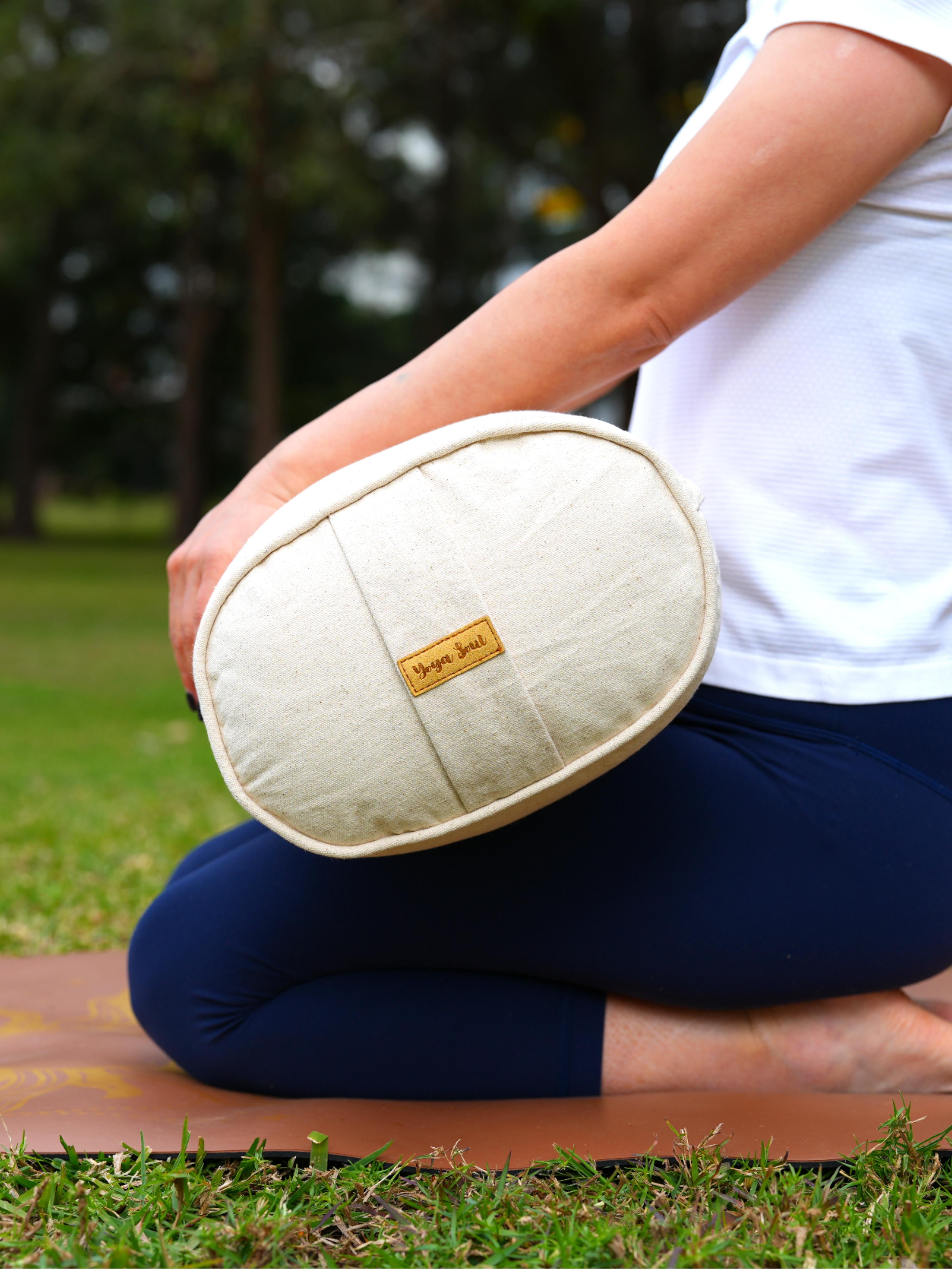 Oval Yoga Bolster | Pure | Purity