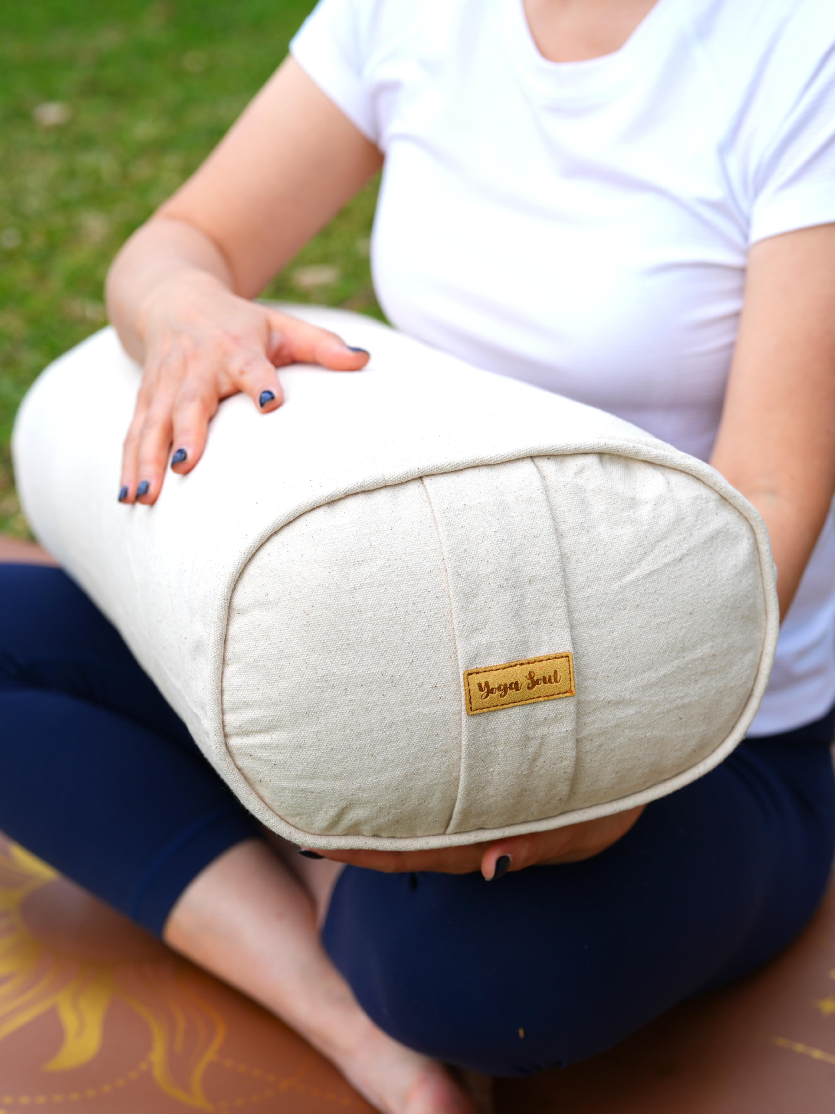 Oval Yoga Bolster | Pure | Purity