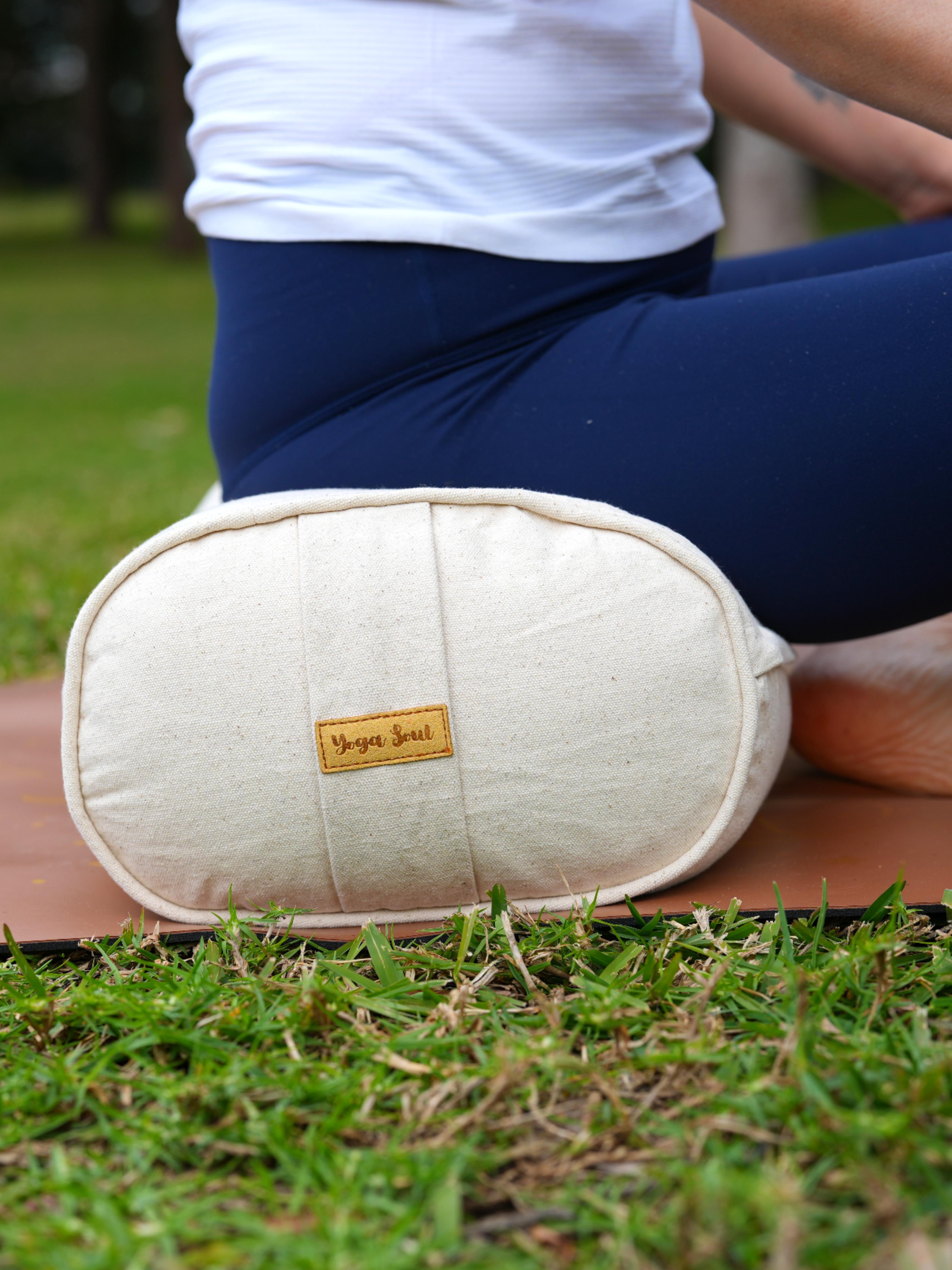 Oval Yoga Bolster | Pure | Purity