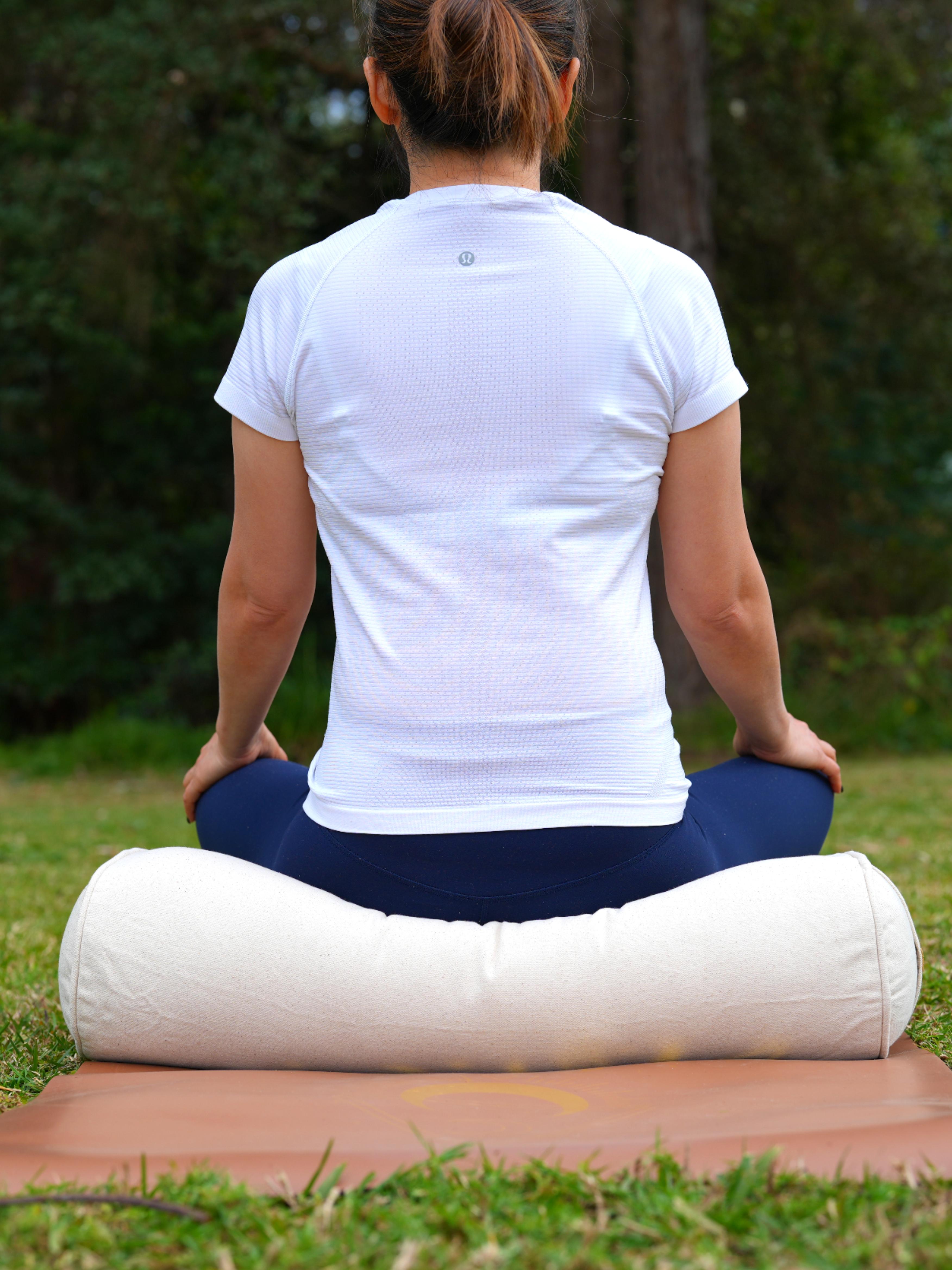 Oval Yoga Bolster | Pure | Purity