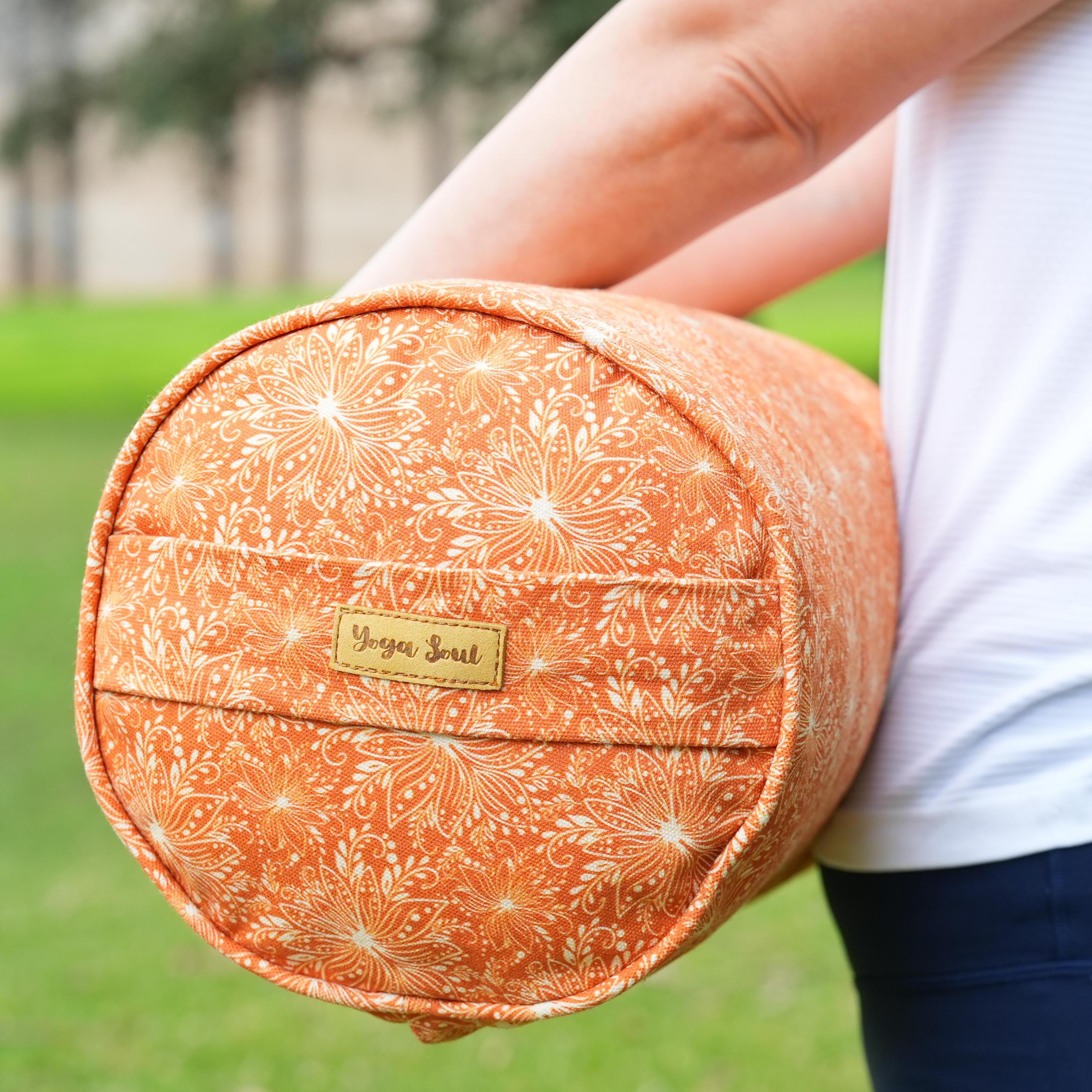 Round Yoga Bolster | Sattva Lotus | Earth