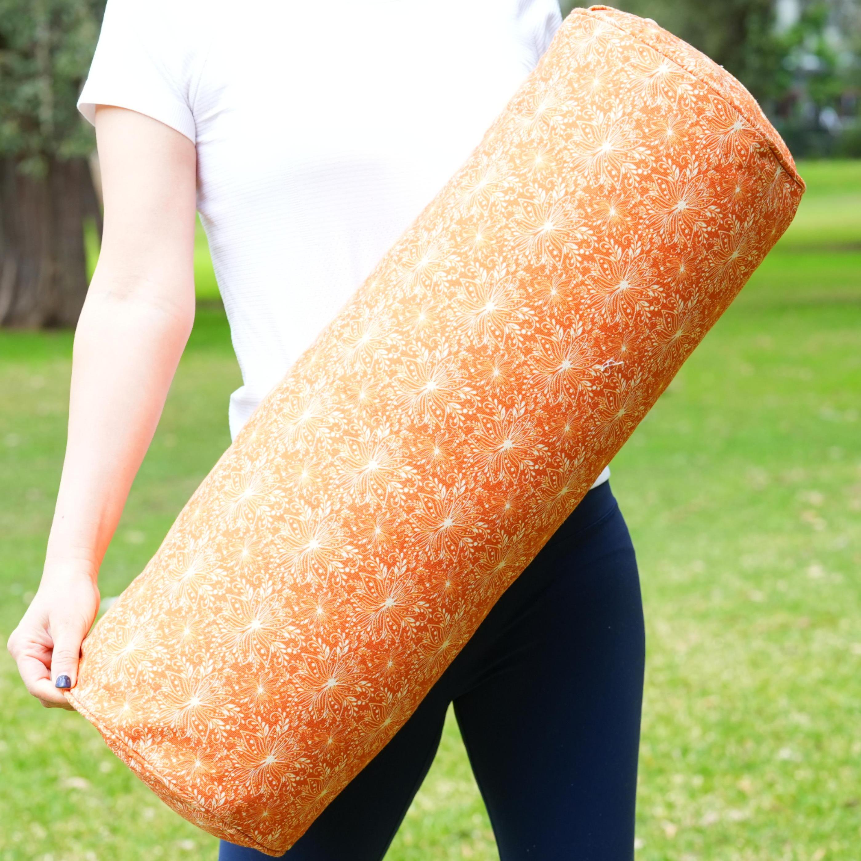 Round Yoga Bolster | Sattva Lotus | Earth