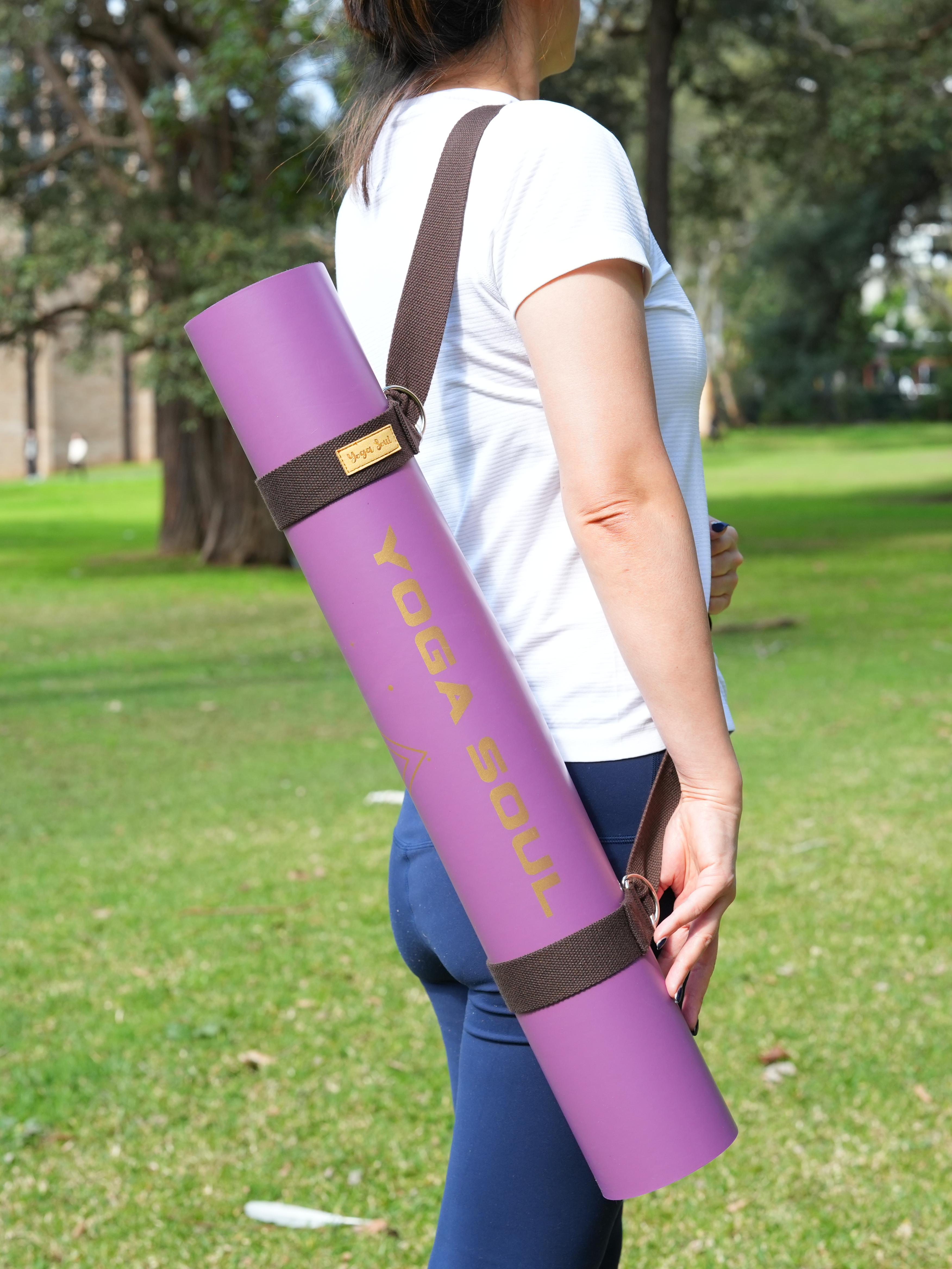 Yoga Mat Strap | Coffee (Strap ONLY)