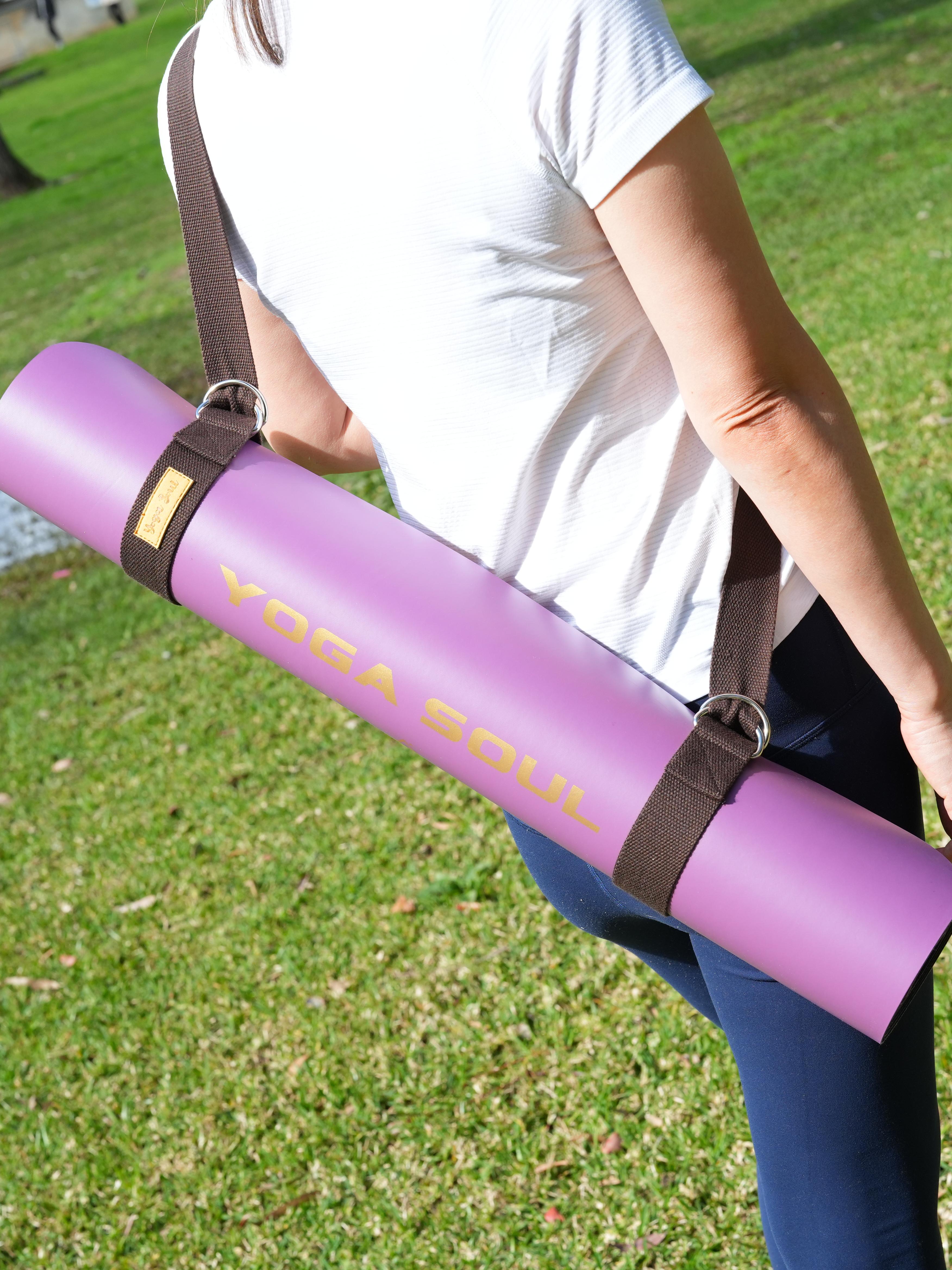 Yoga Mat Strap | Coffee (Strap ONLY)