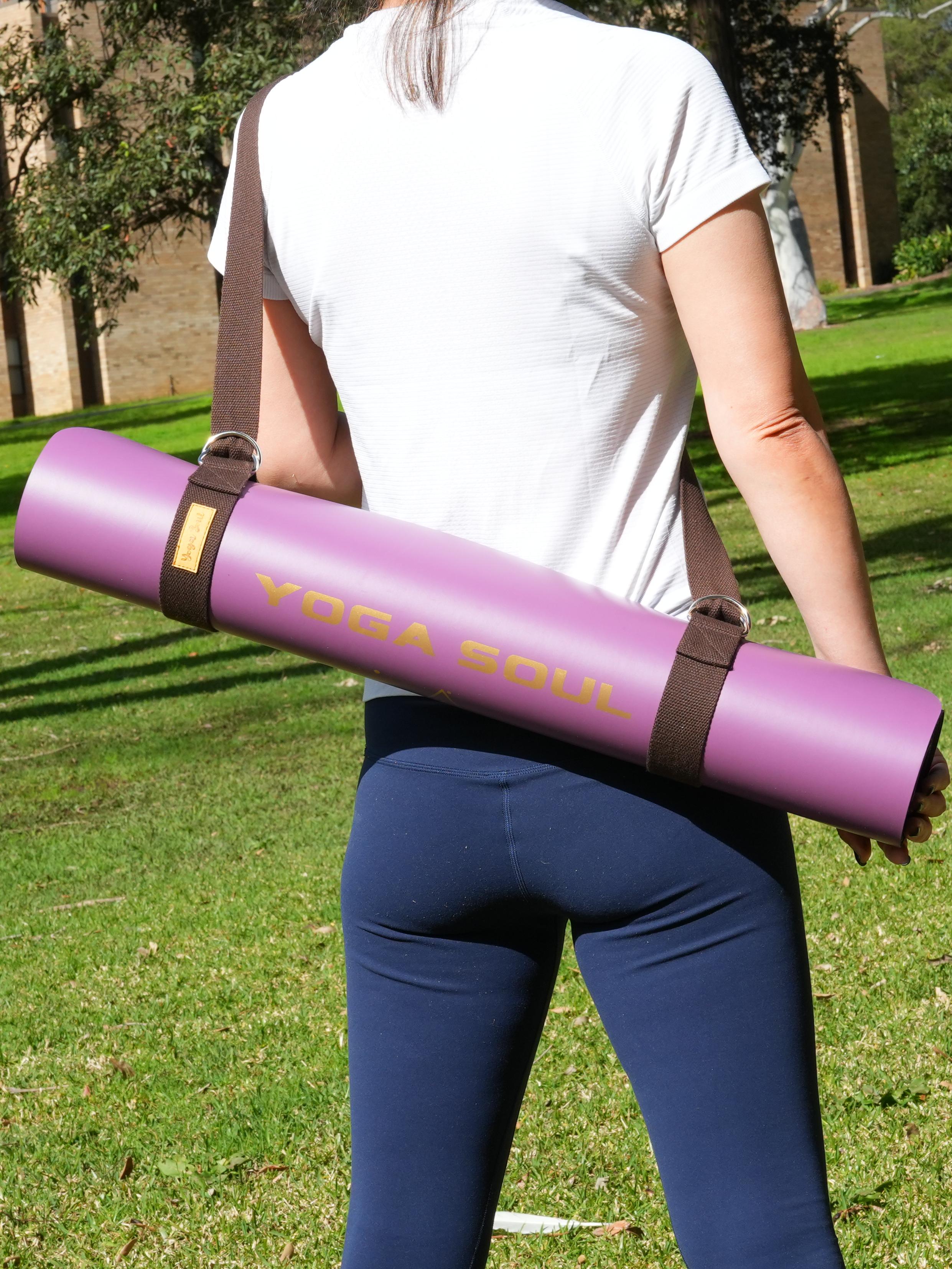 Yoga Mat Strap | Coffee (Strap ONLY)