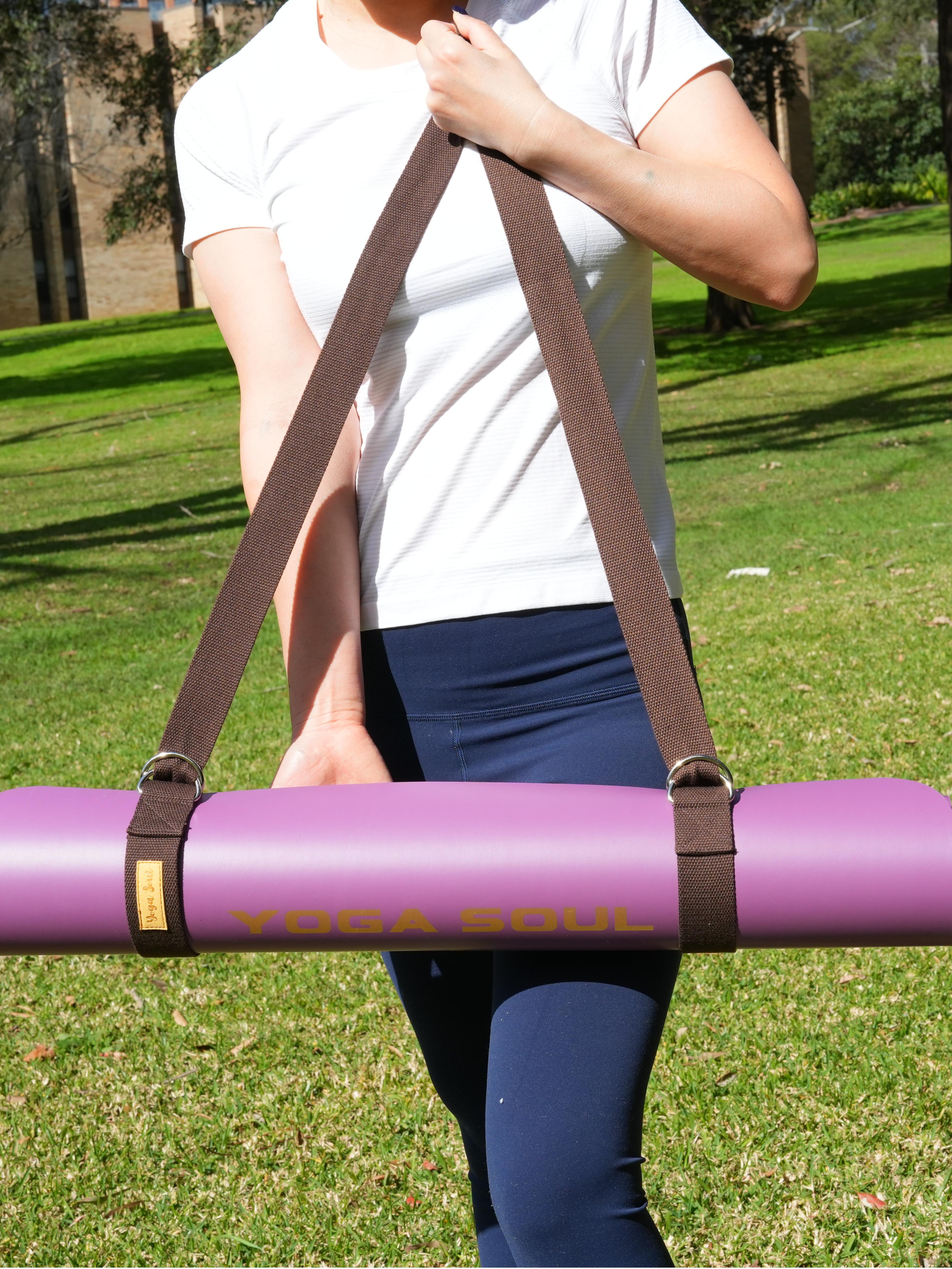 Yoga Mat Strap | Coffee (Strap ONLY)