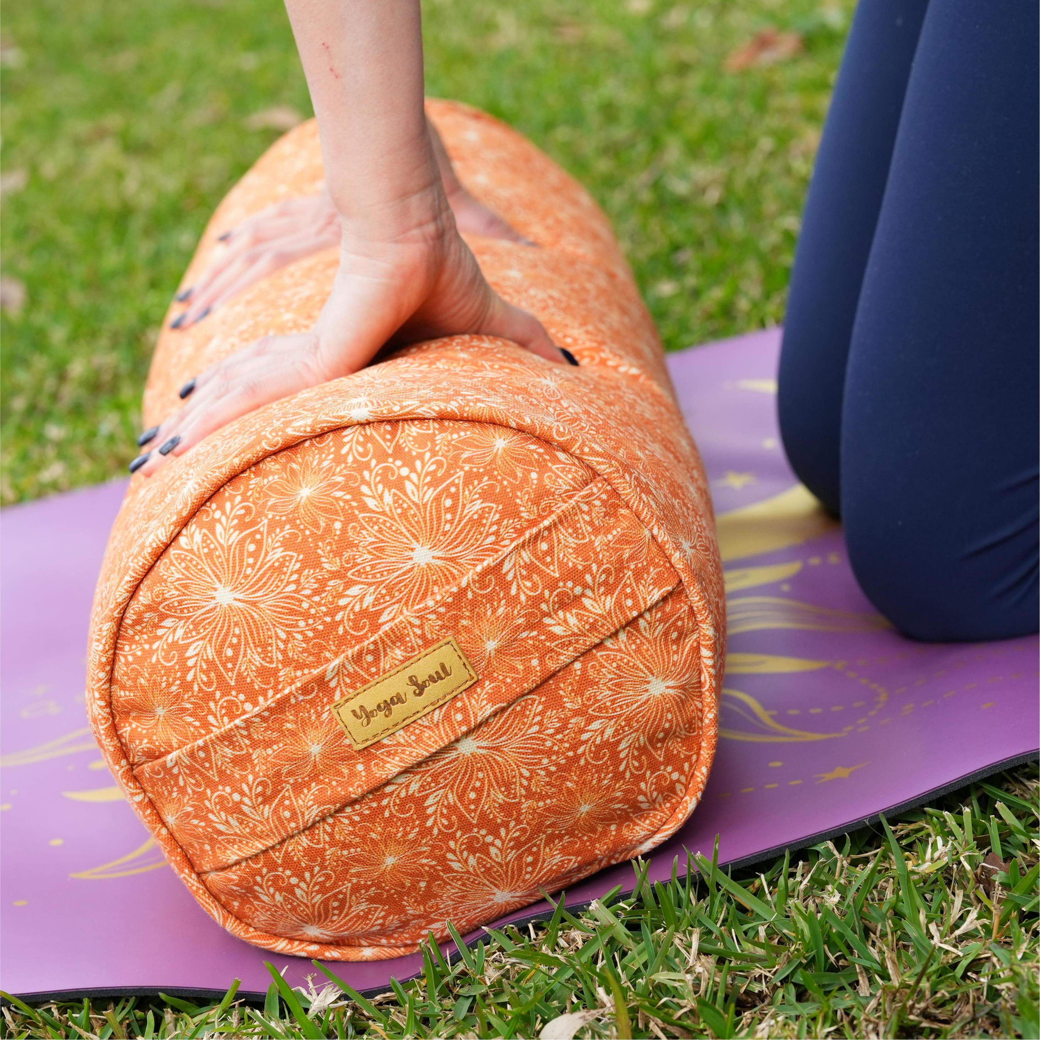 Round Yoga Bolster | Sattva Lotus | Earth