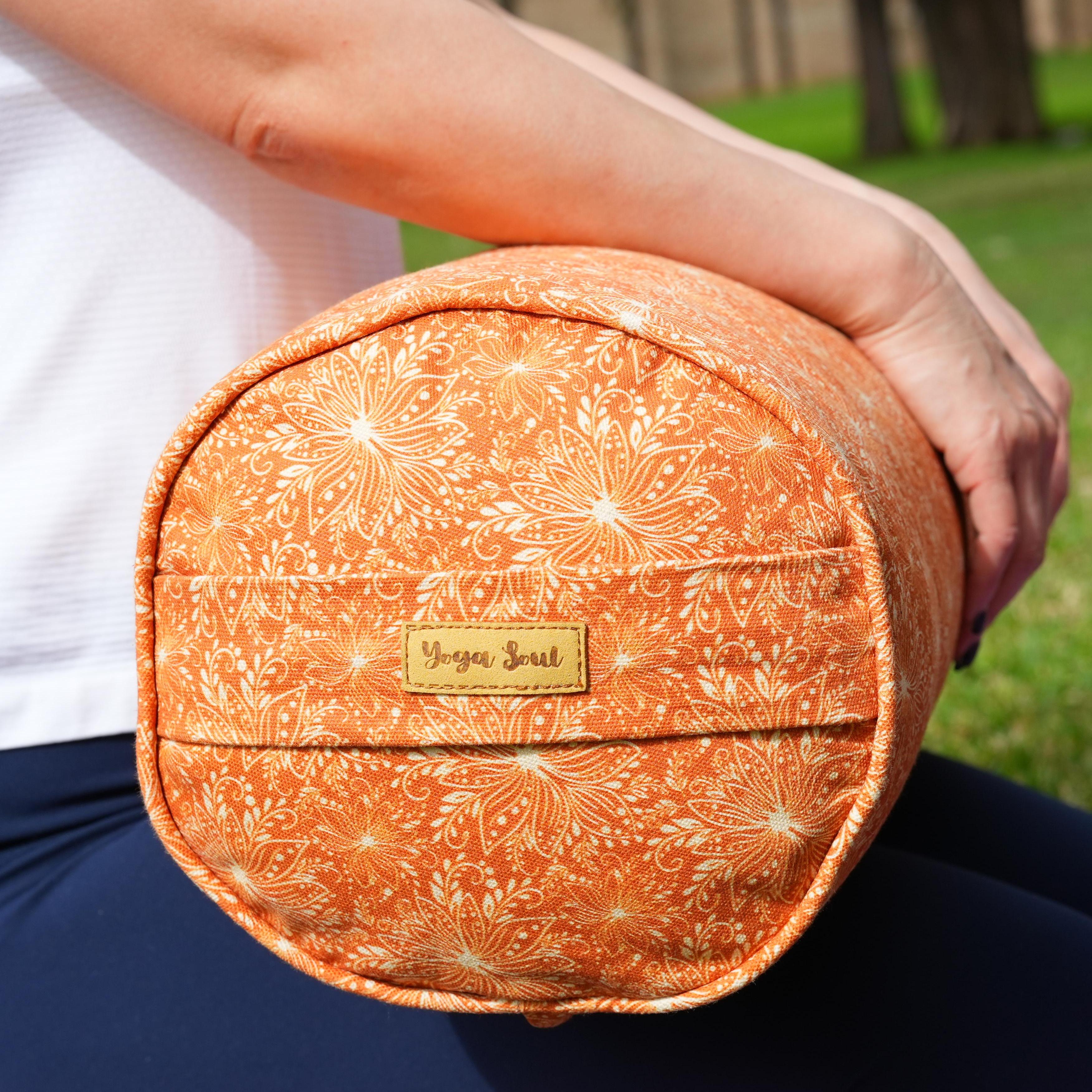 Round Yoga Bolster | Sattva Lotus | Earth