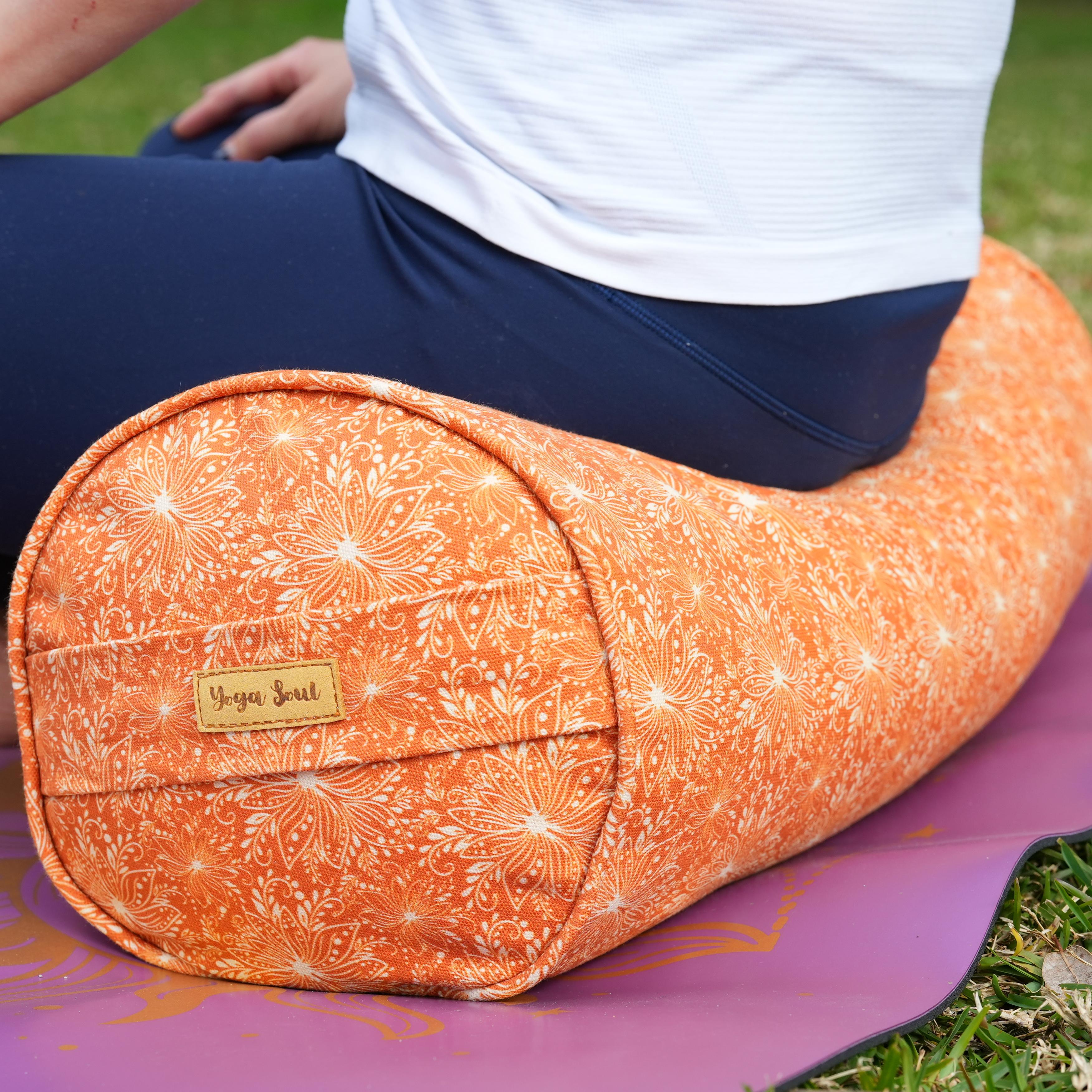 Round Yoga Bolster | Sattva Lotus | Earth