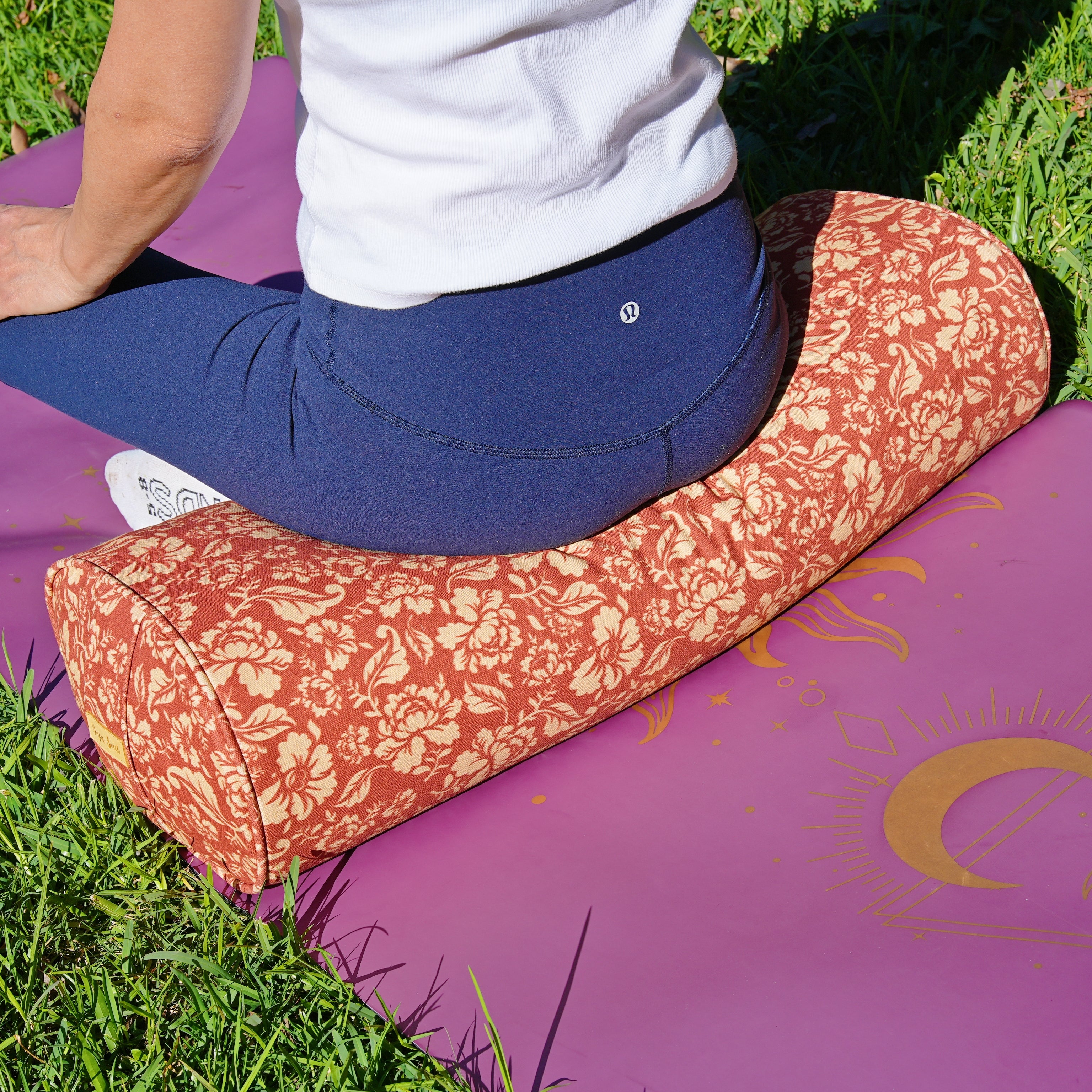Oval Yoga Bolster | Ananda Rose | Earth