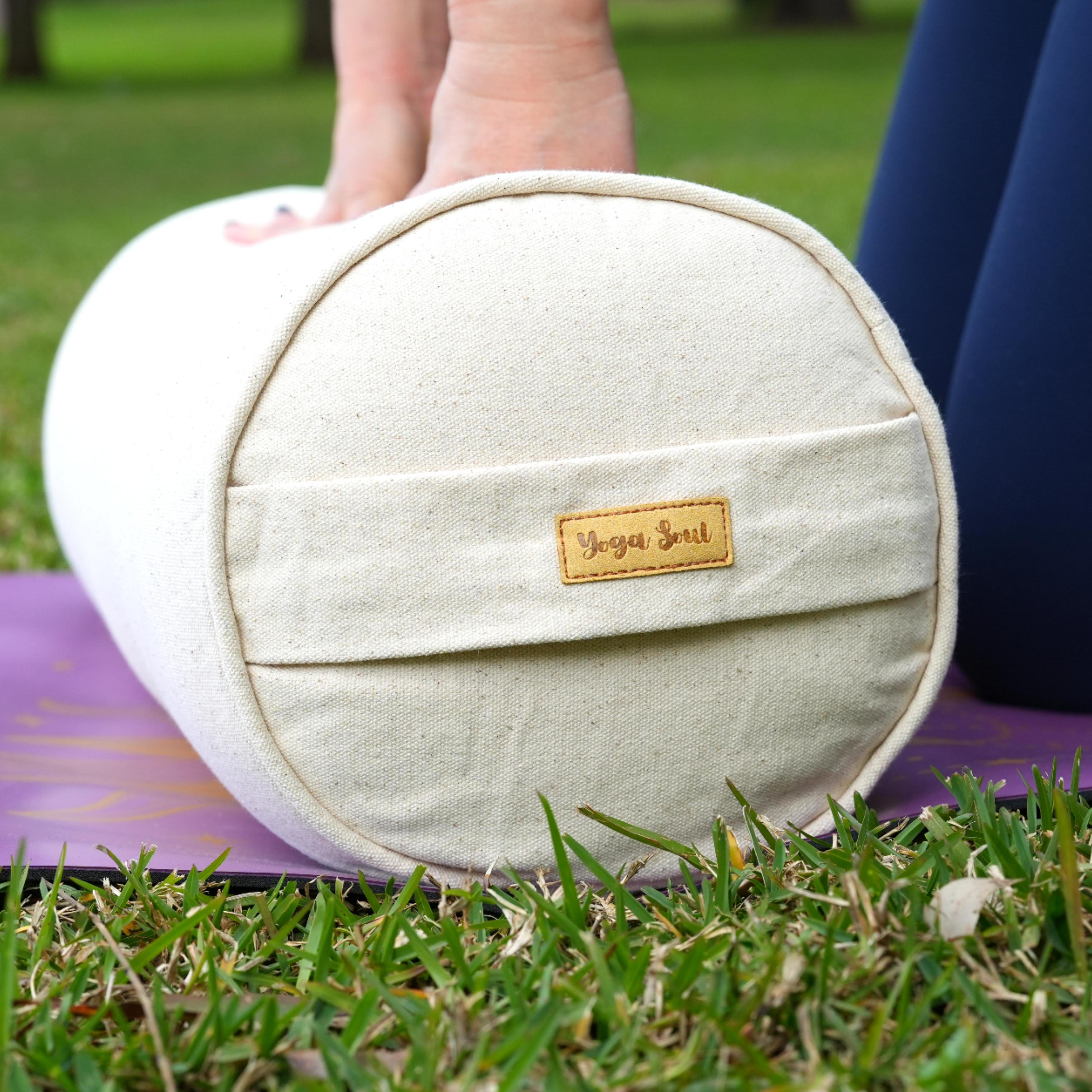 Round Yoga Bolster | Pure | Purity