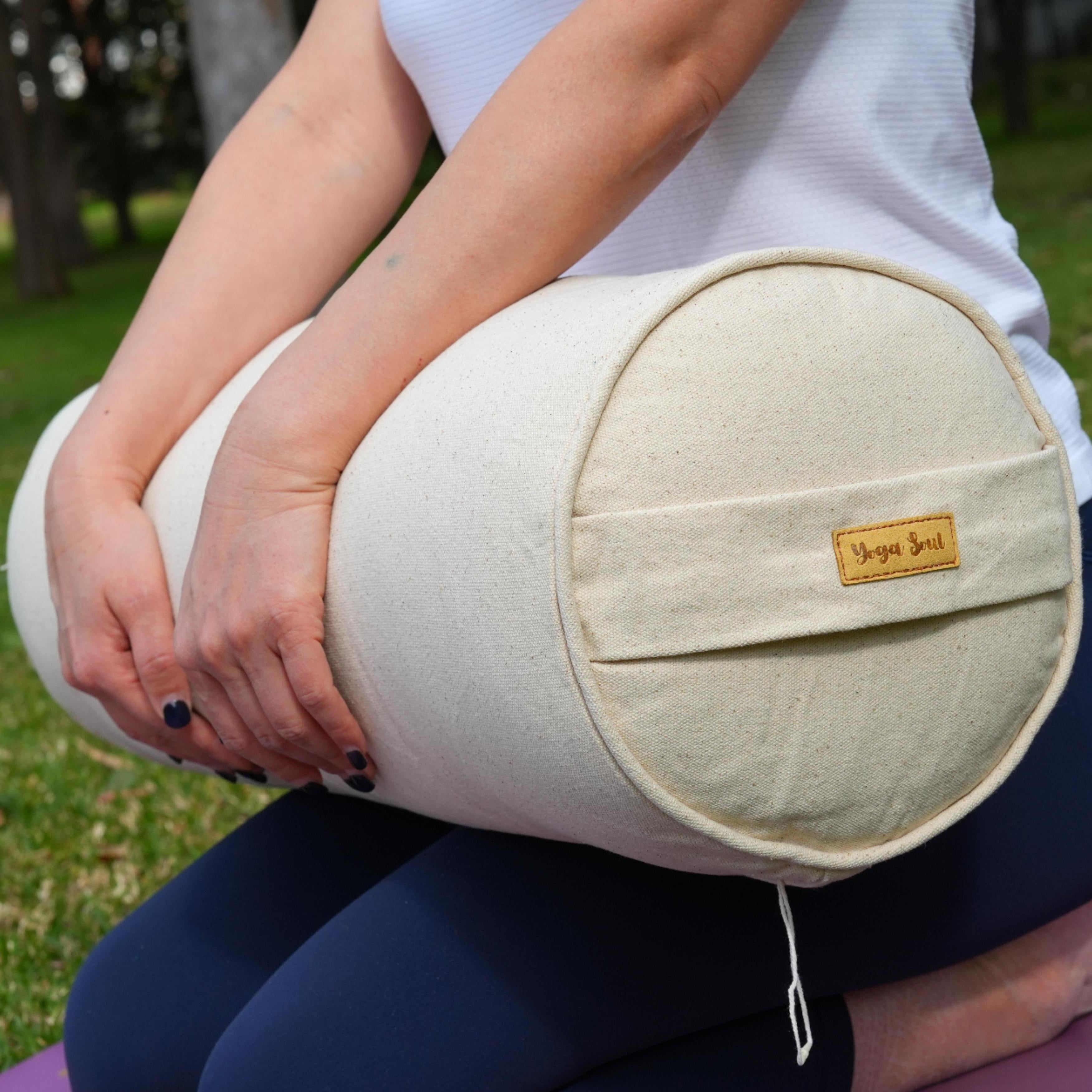 Round Yoga Bolster | Pure | Purity