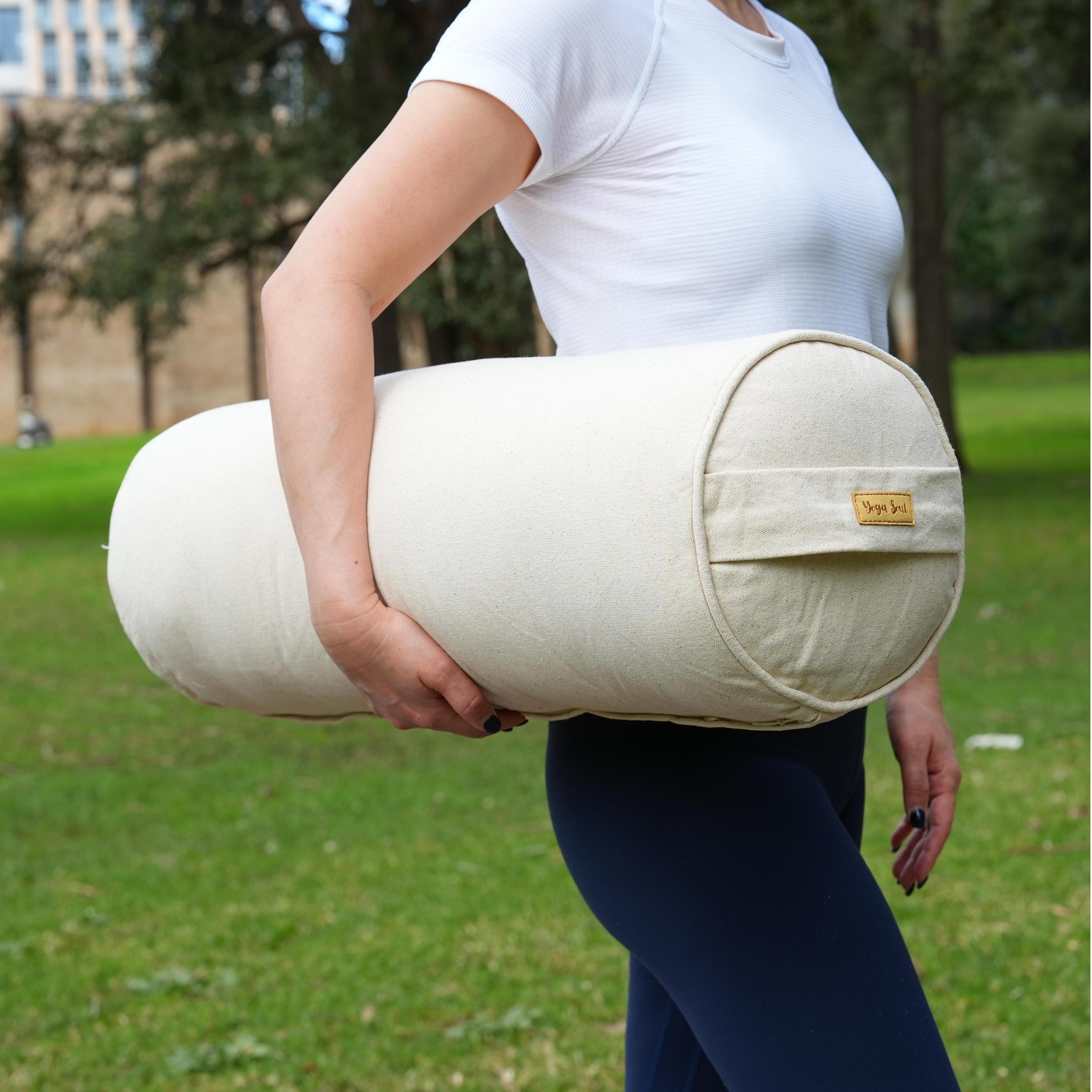 Round Yoga Bolster | Pure | Purity