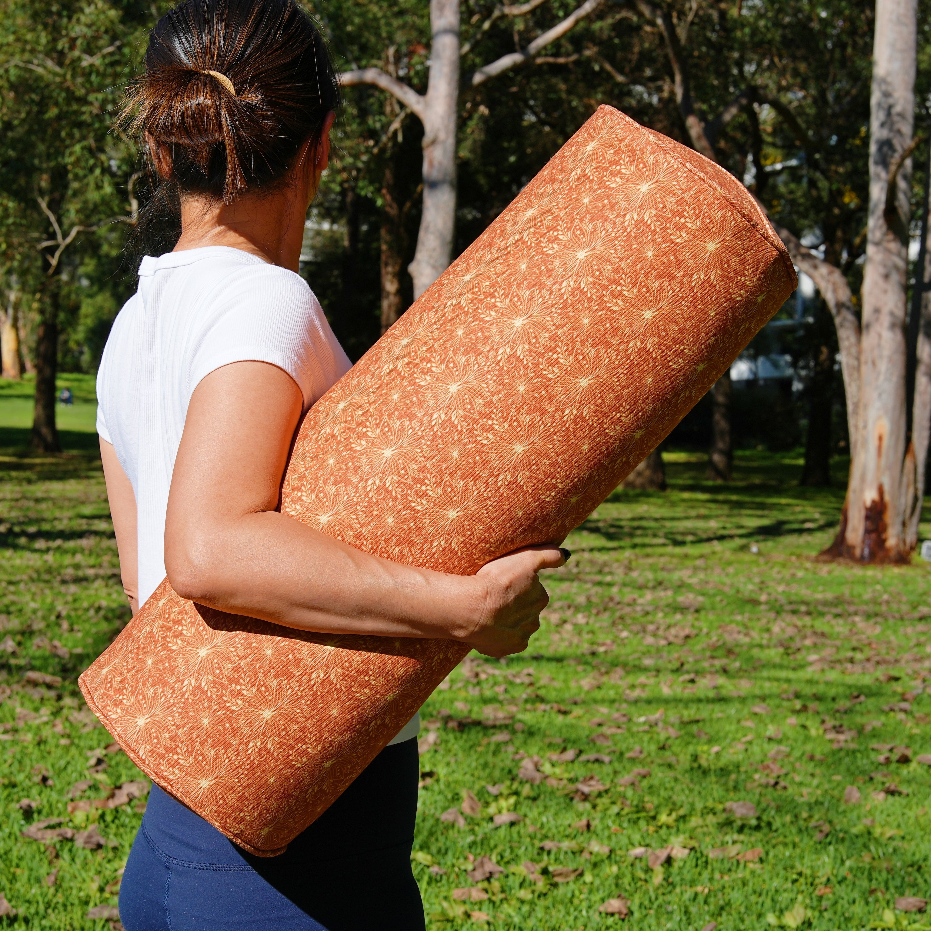 Round Yoga Bolster | Sattva Lotus | Bhumi