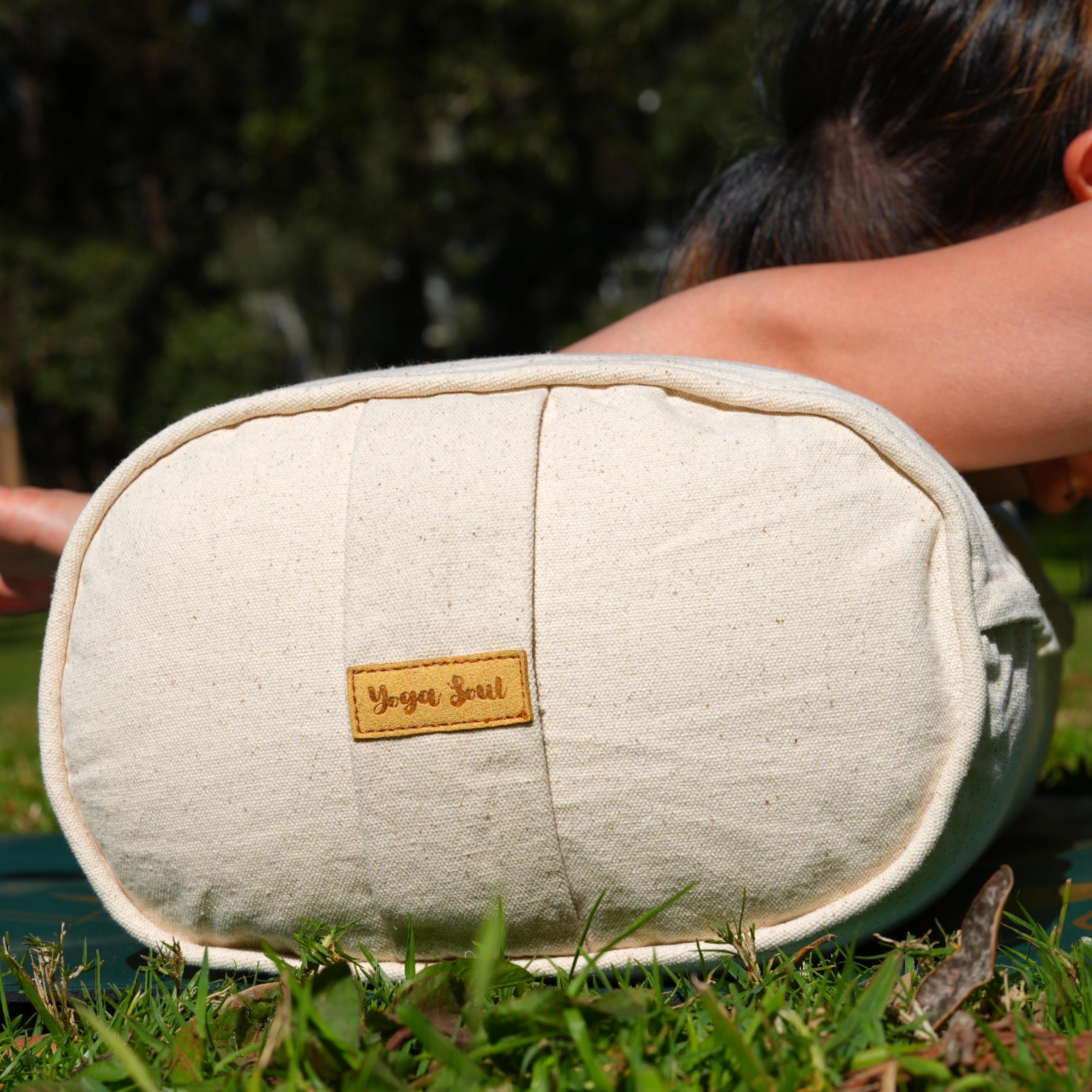 Oval Yoga Bolster | Pure | Purity
