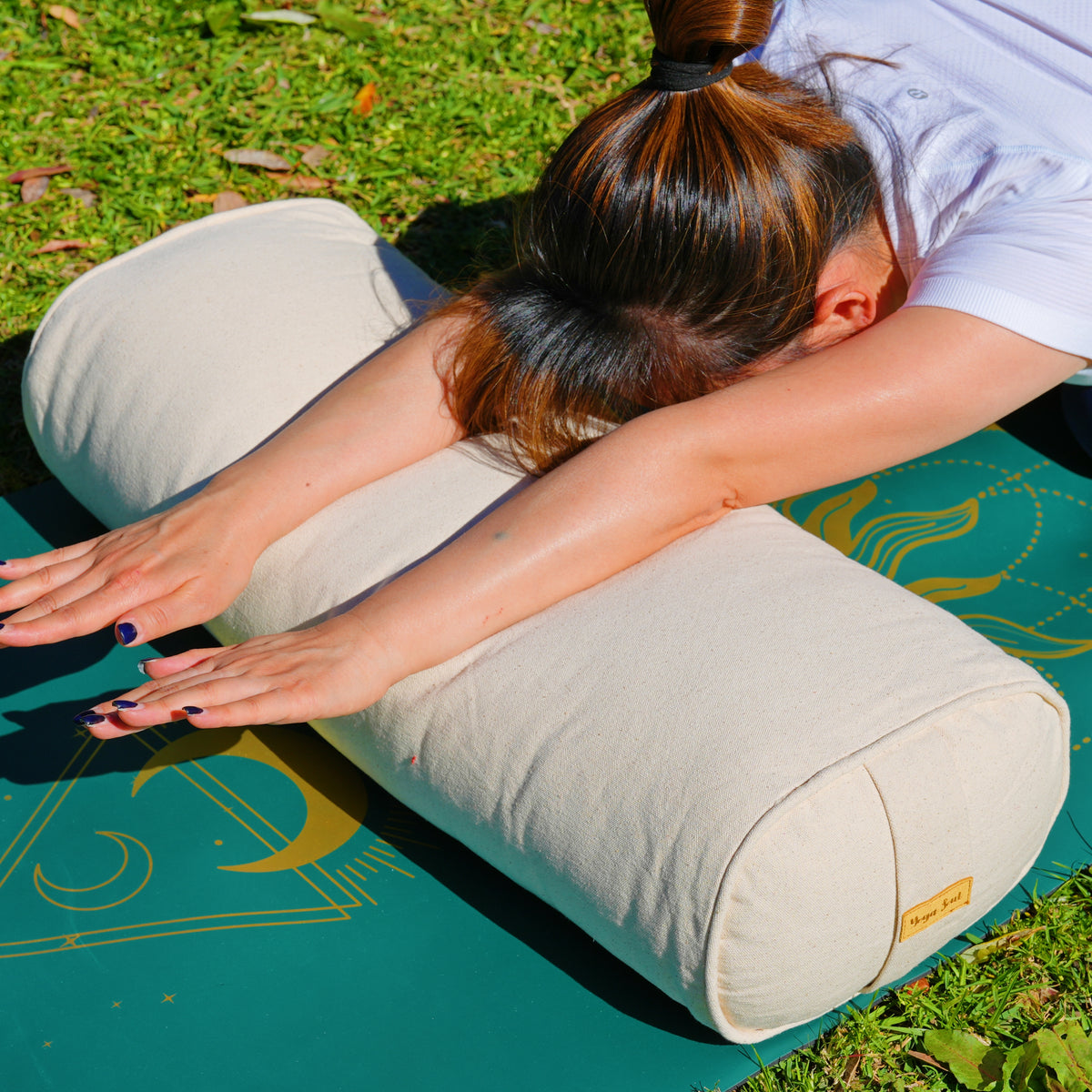 Oval Yoga Bolster | Sattva Purity