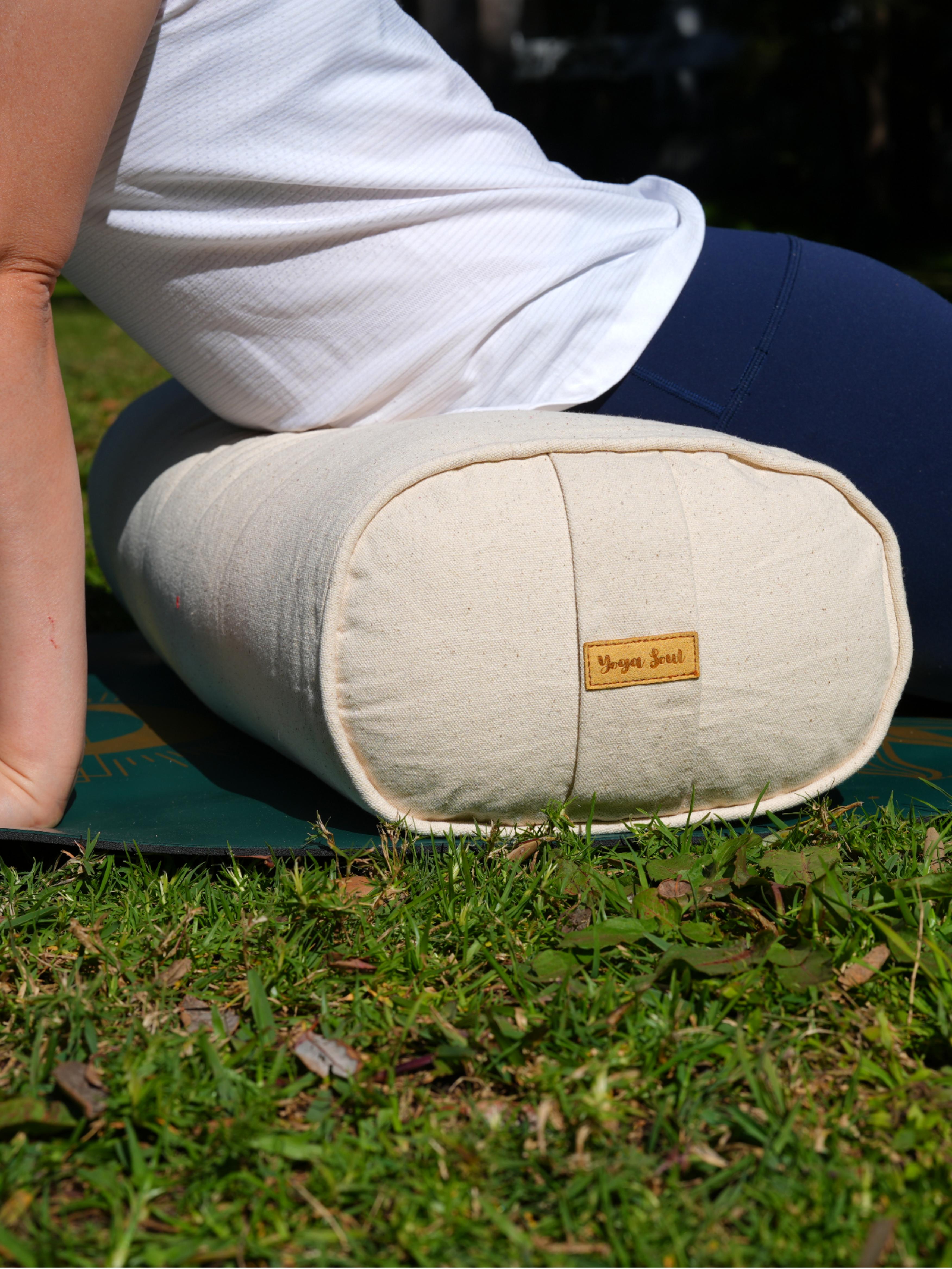Oval Yoga Bolster | Pure | Purity