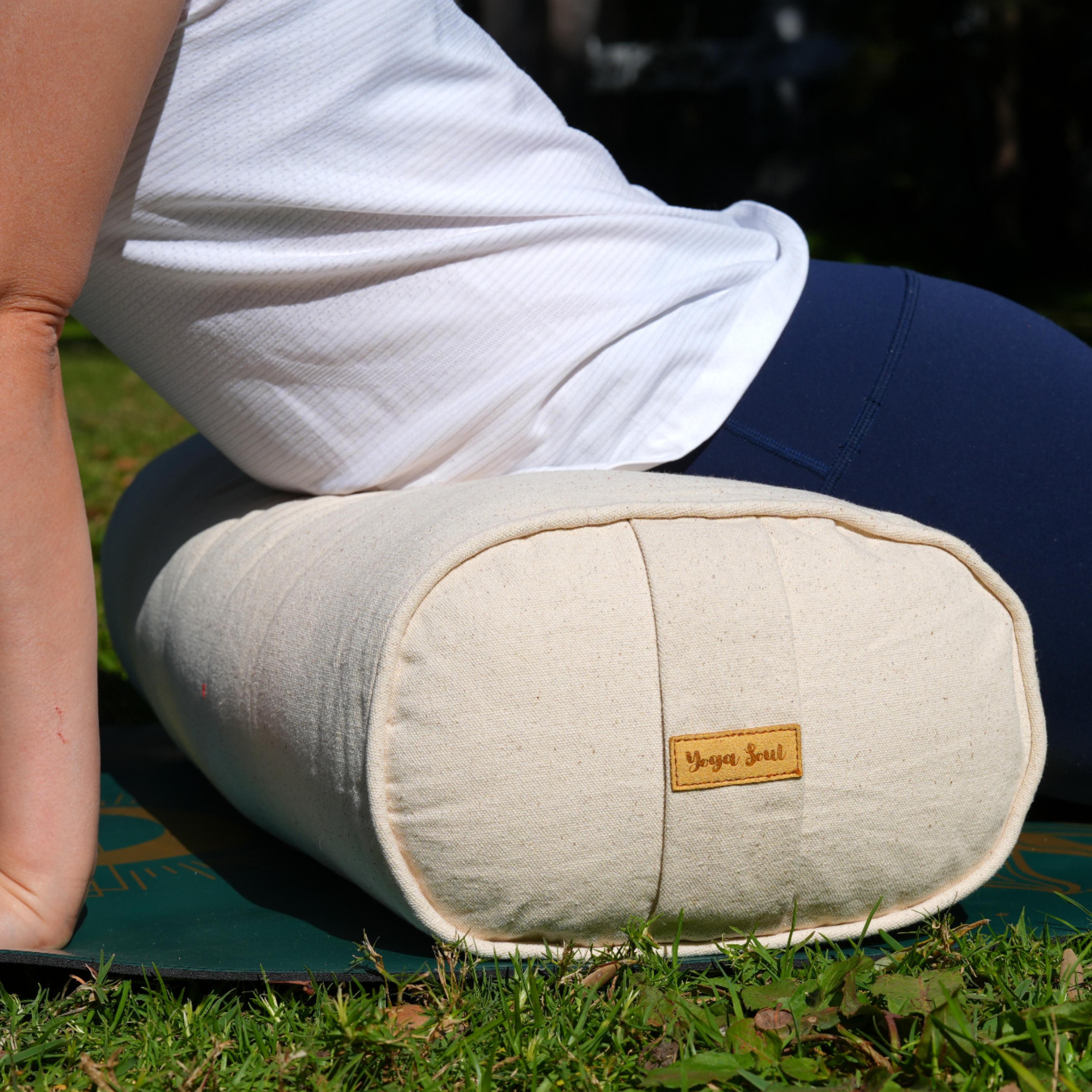Oval Yoga Bolster | Pure | Purity