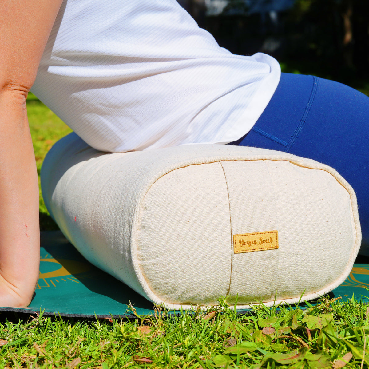 Oval Yoga Bolster | Sattva Purity