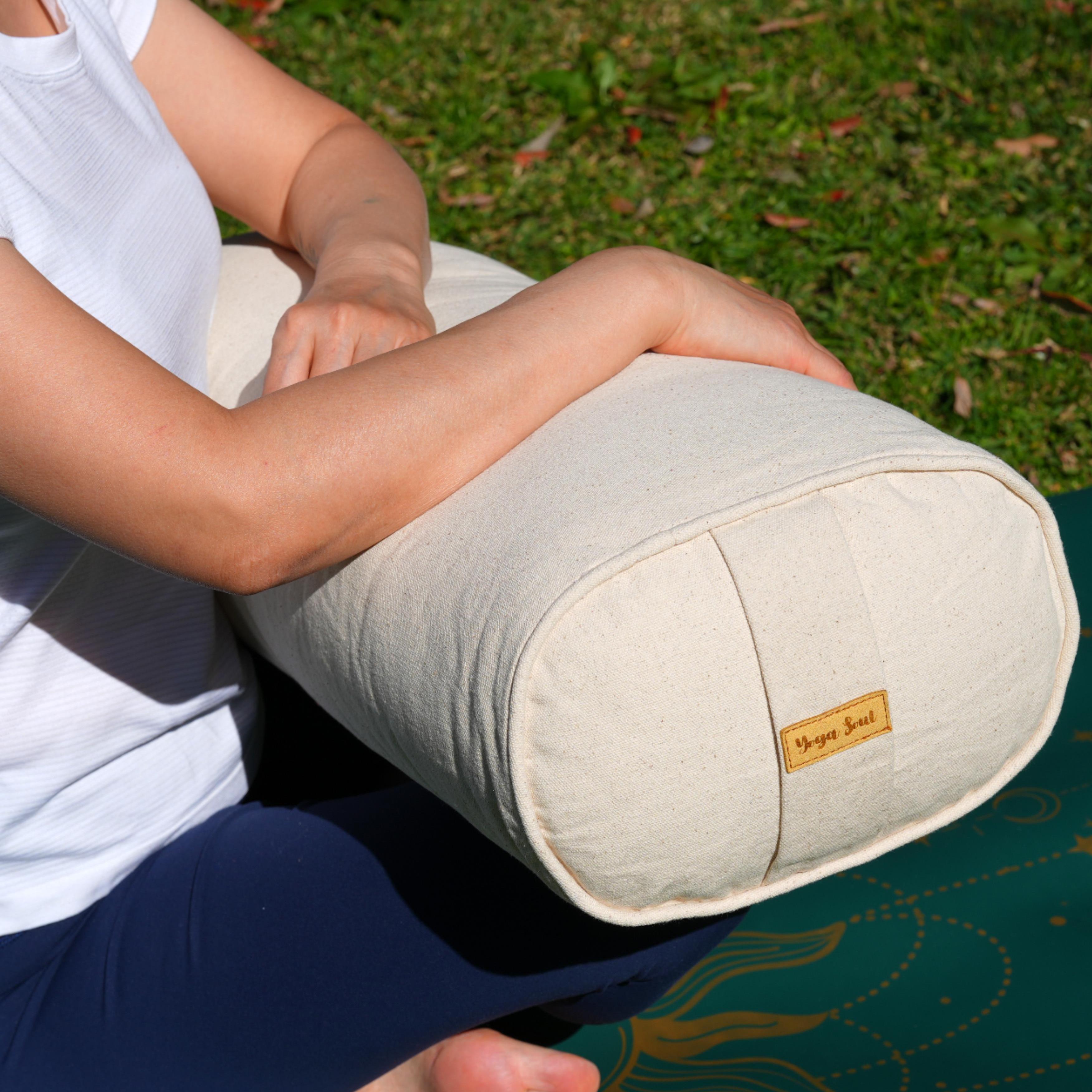 Oval Yoga Bolster | Pure | Purity