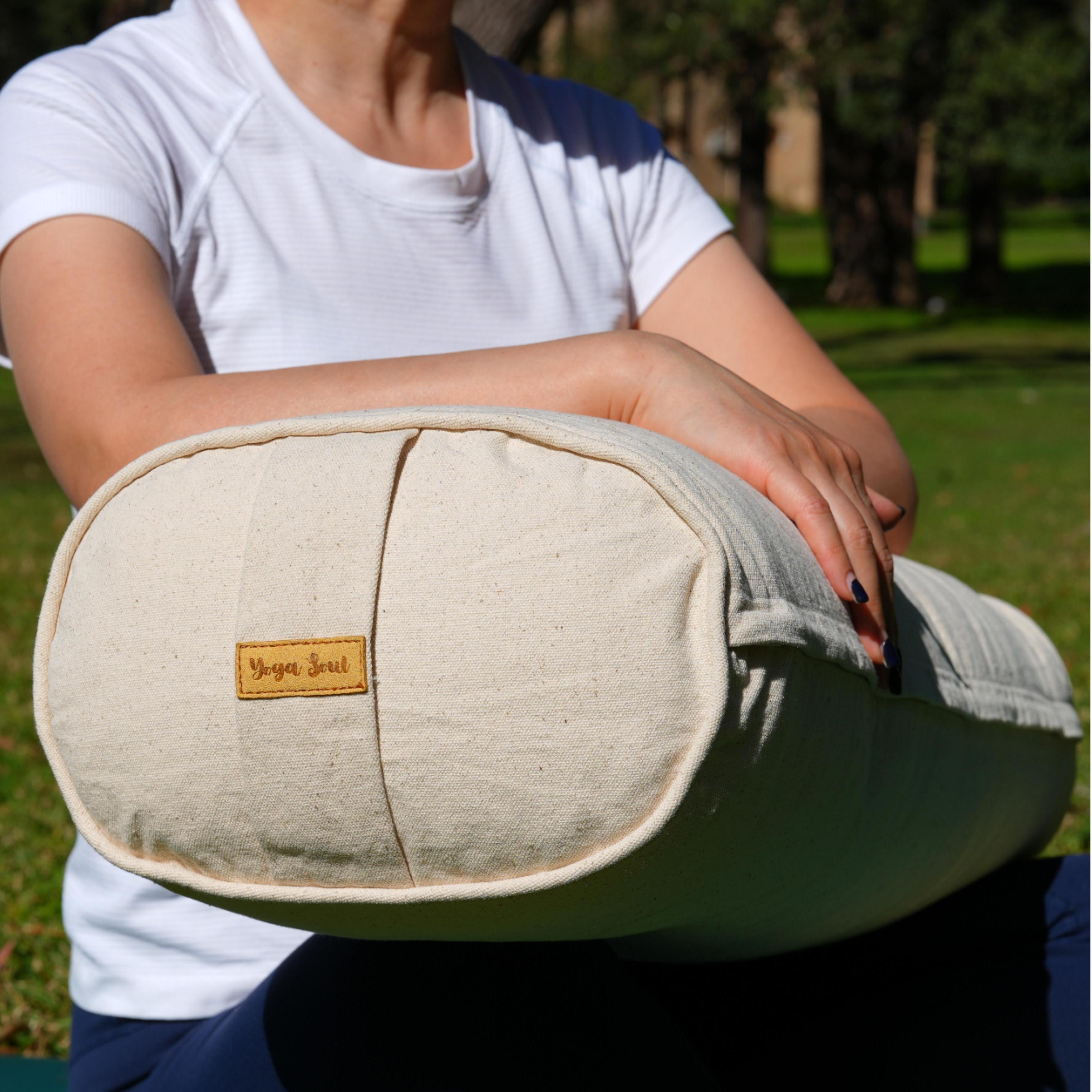 Oval Yoga Bolster | Pure | Purity