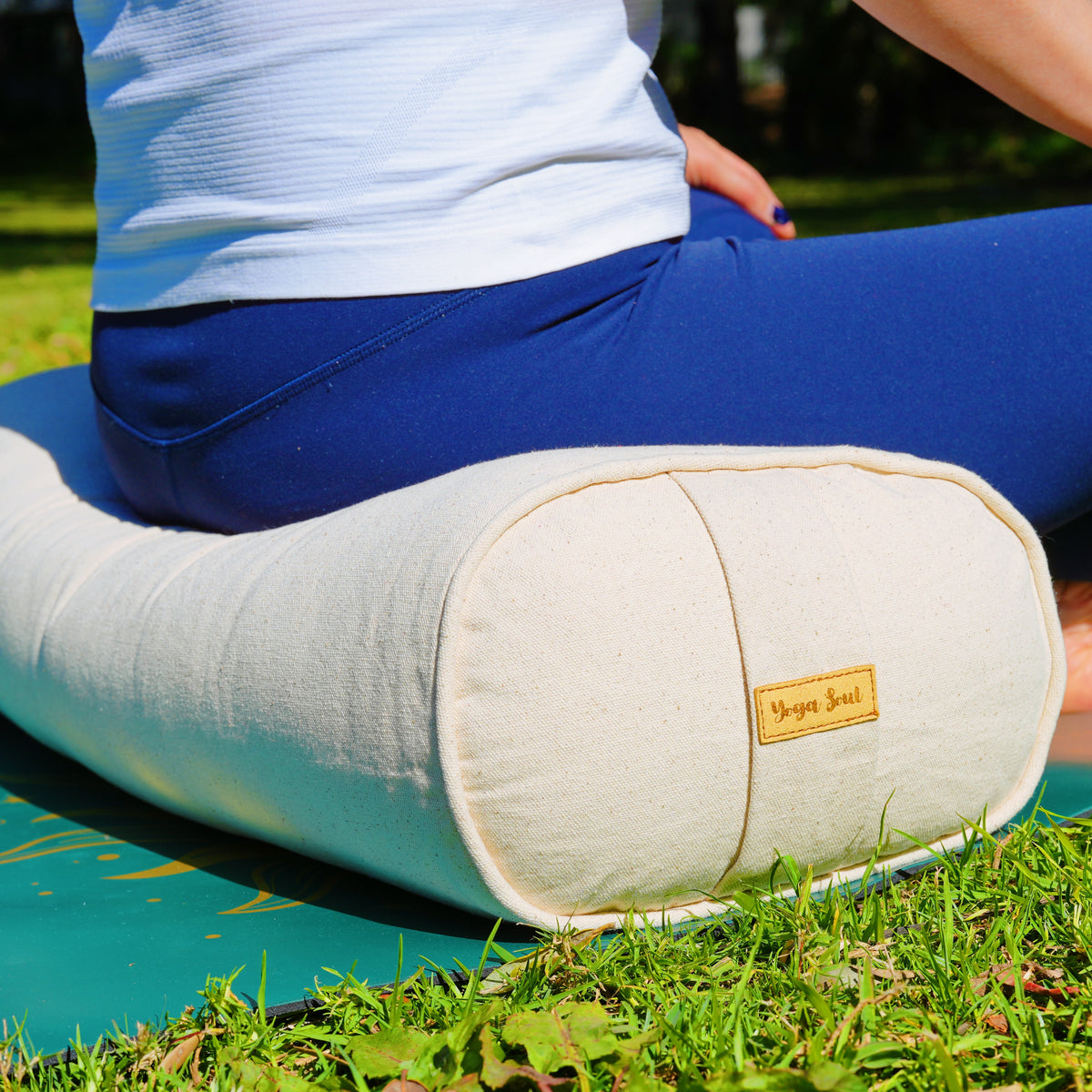 Oval Yoga Bolster | Sattva Purity